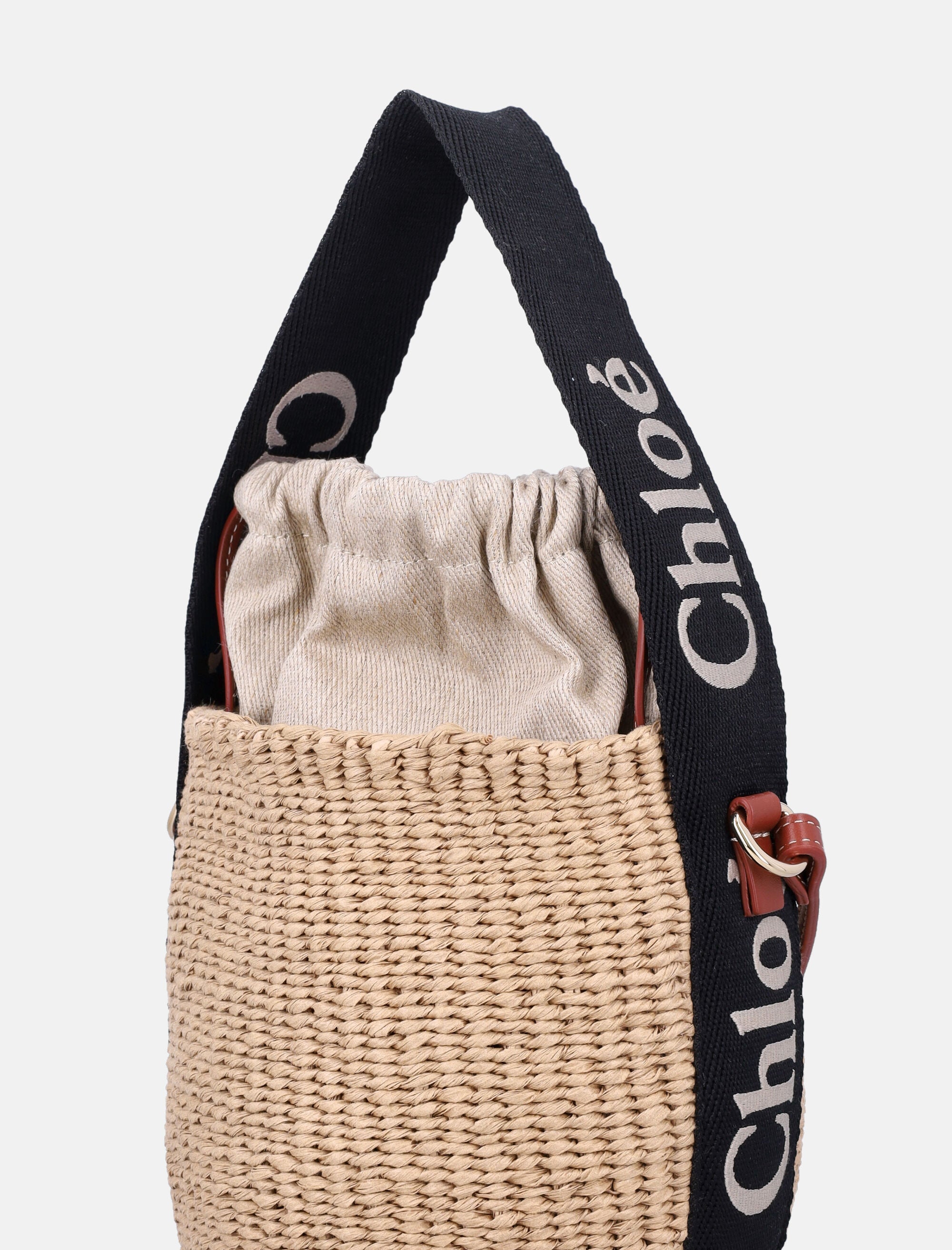Woody Small Basket Bag Chloe оригінал – Купити в Україні – вид ззаду
