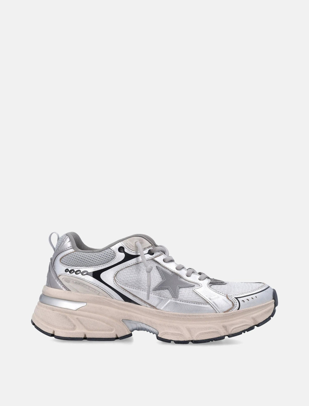 Оригінальна Lightstar Metallic Sneakers Golden goose – боковий вид