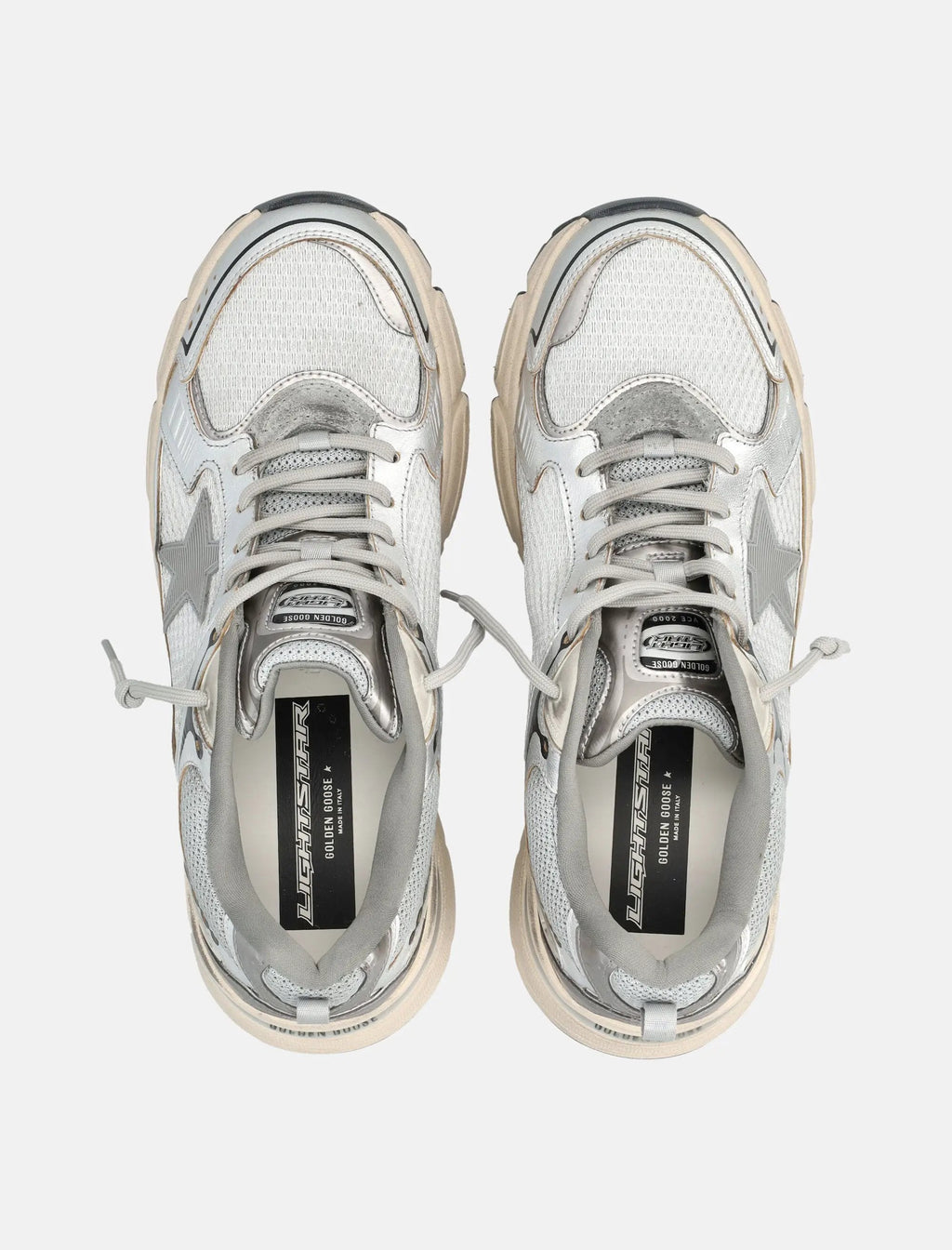 Оригінальна Lightstar Metallic Sneakers Golden goose – вид ззаду