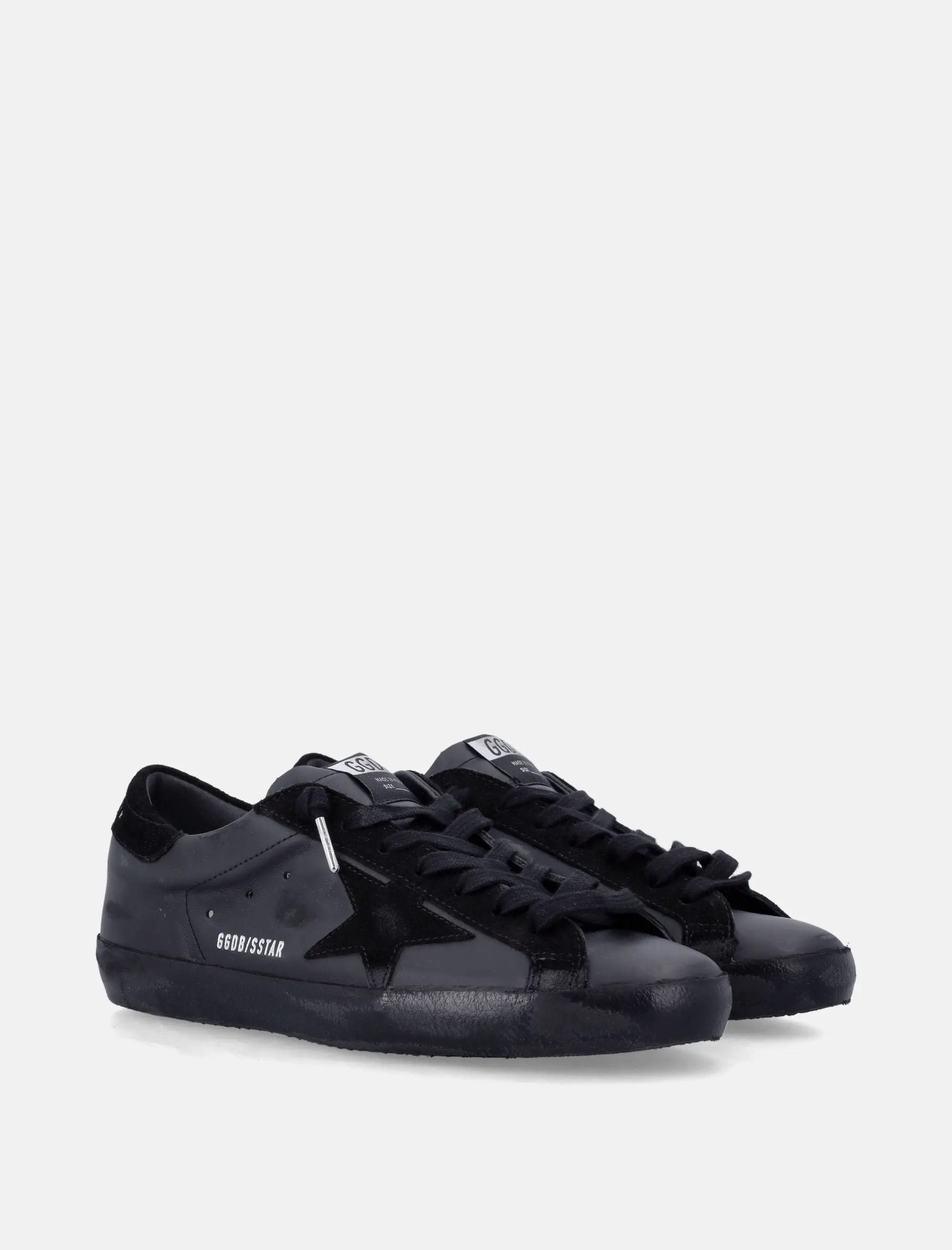 Super Star Total Black Sneaker Golden goose – Гарантія оригінальності – детальний вид