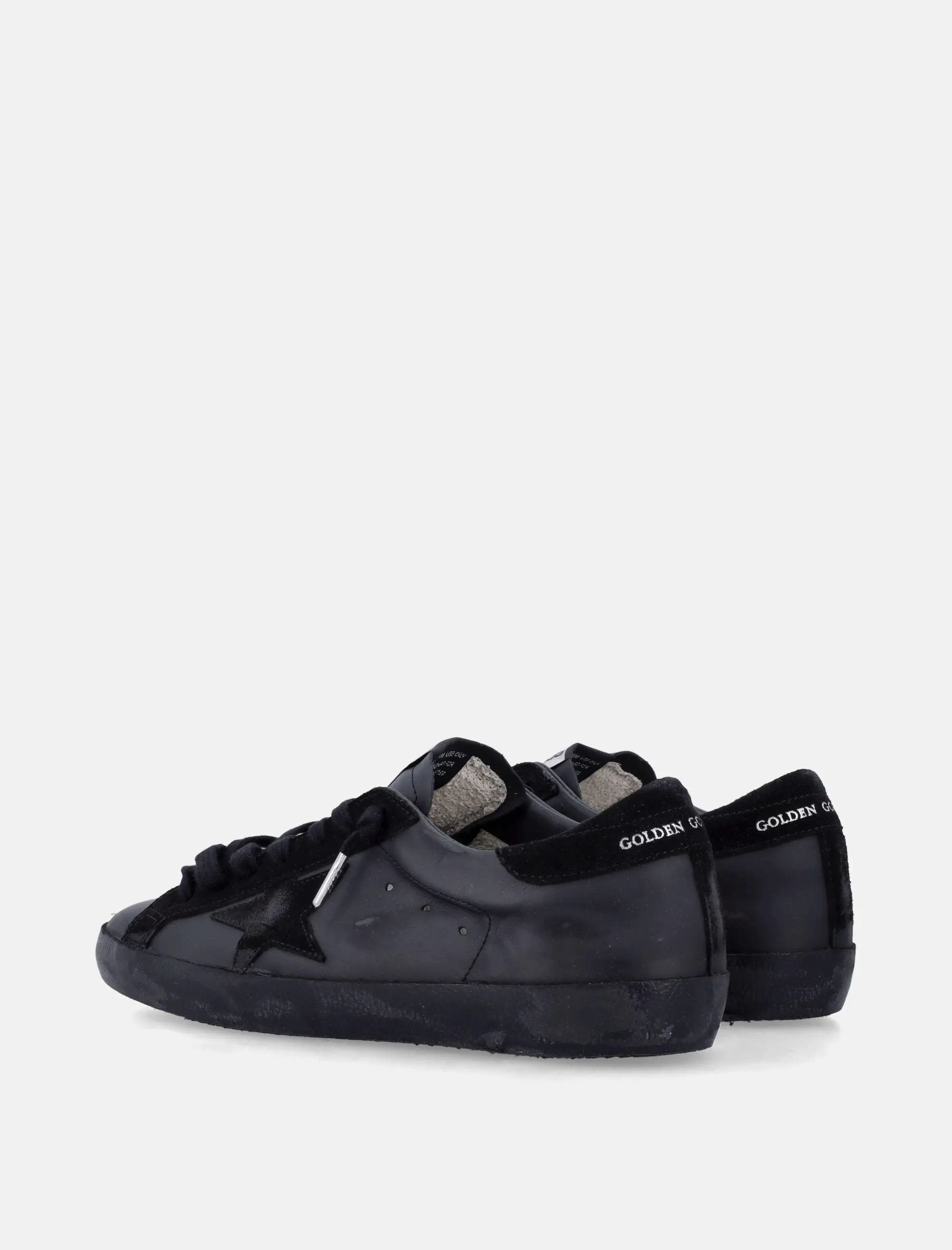 Super Star Total Black Sneaker Golden goose – Гарантія оригінальності – збільшений вид