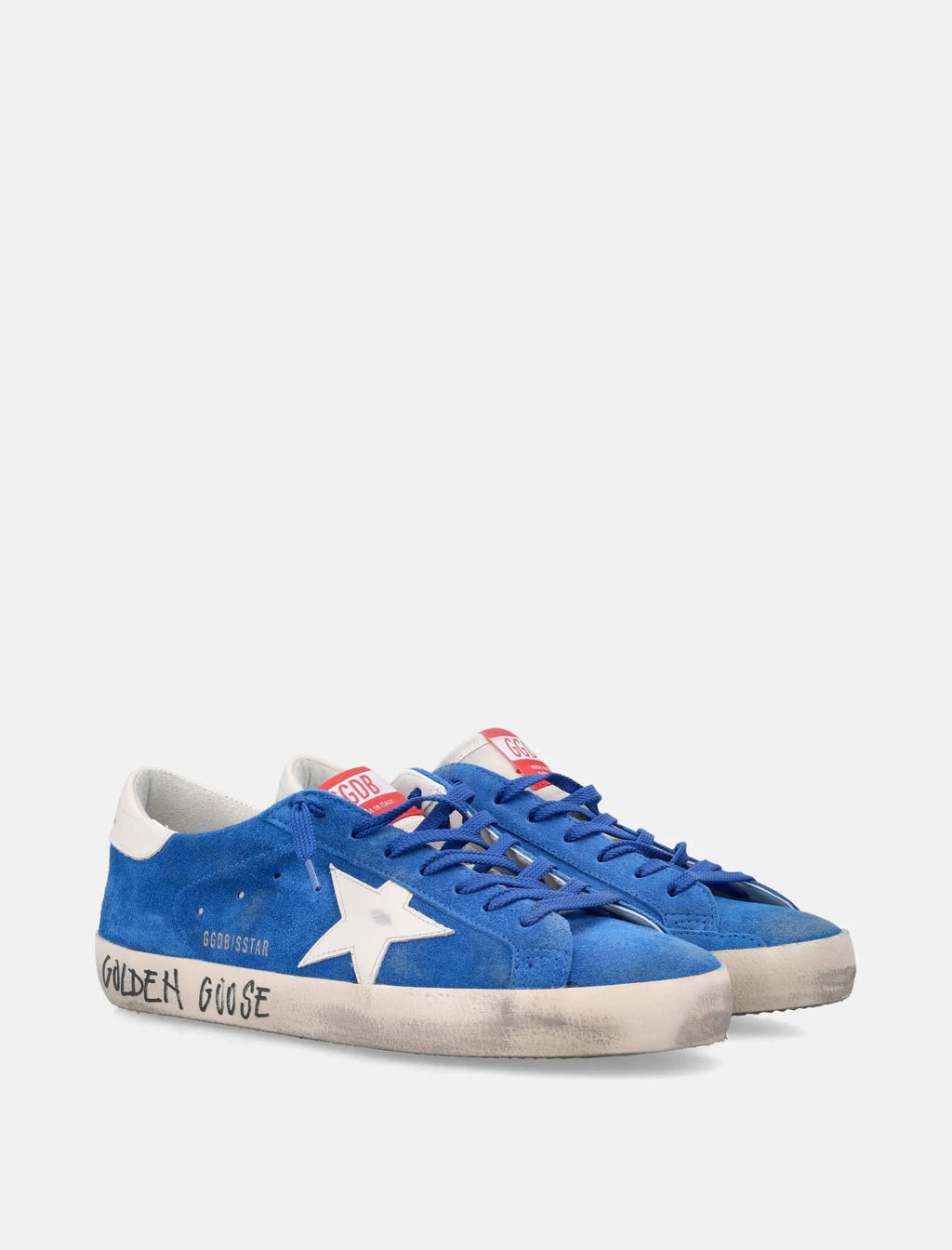 Super Star Blue Sneakers Golden goose – Гарантія оригінальності – детальний вид