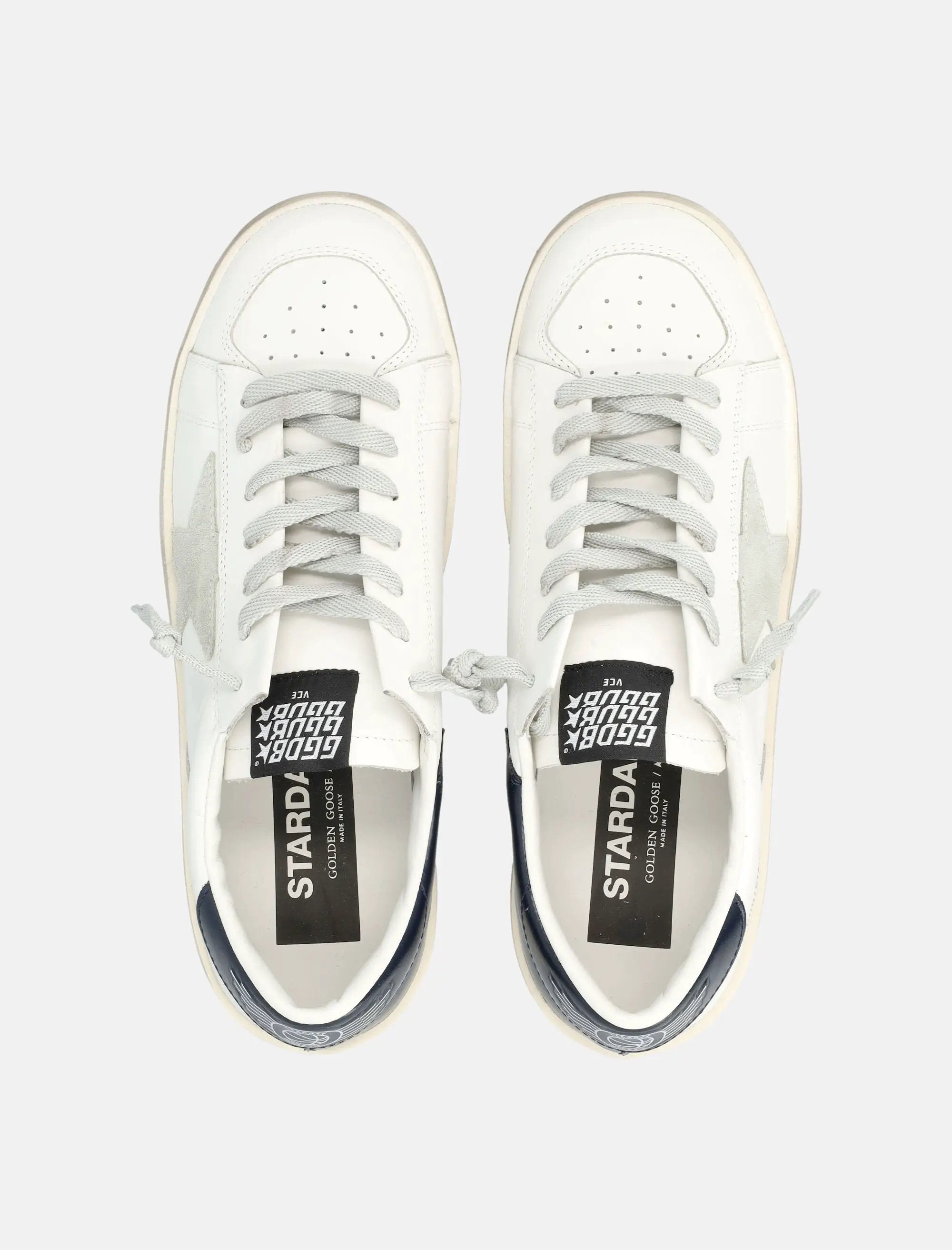 Stardan Vintage Leather Sneakers Golden goose оригінал – Купити в Україні – вид ззаду
