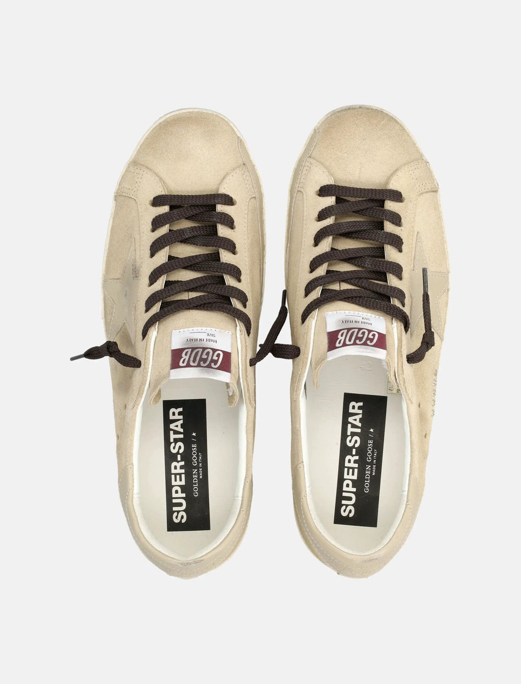 Super Star Suede Sneakers Golden goose оригінал – Купити в Україні – вид ззаду