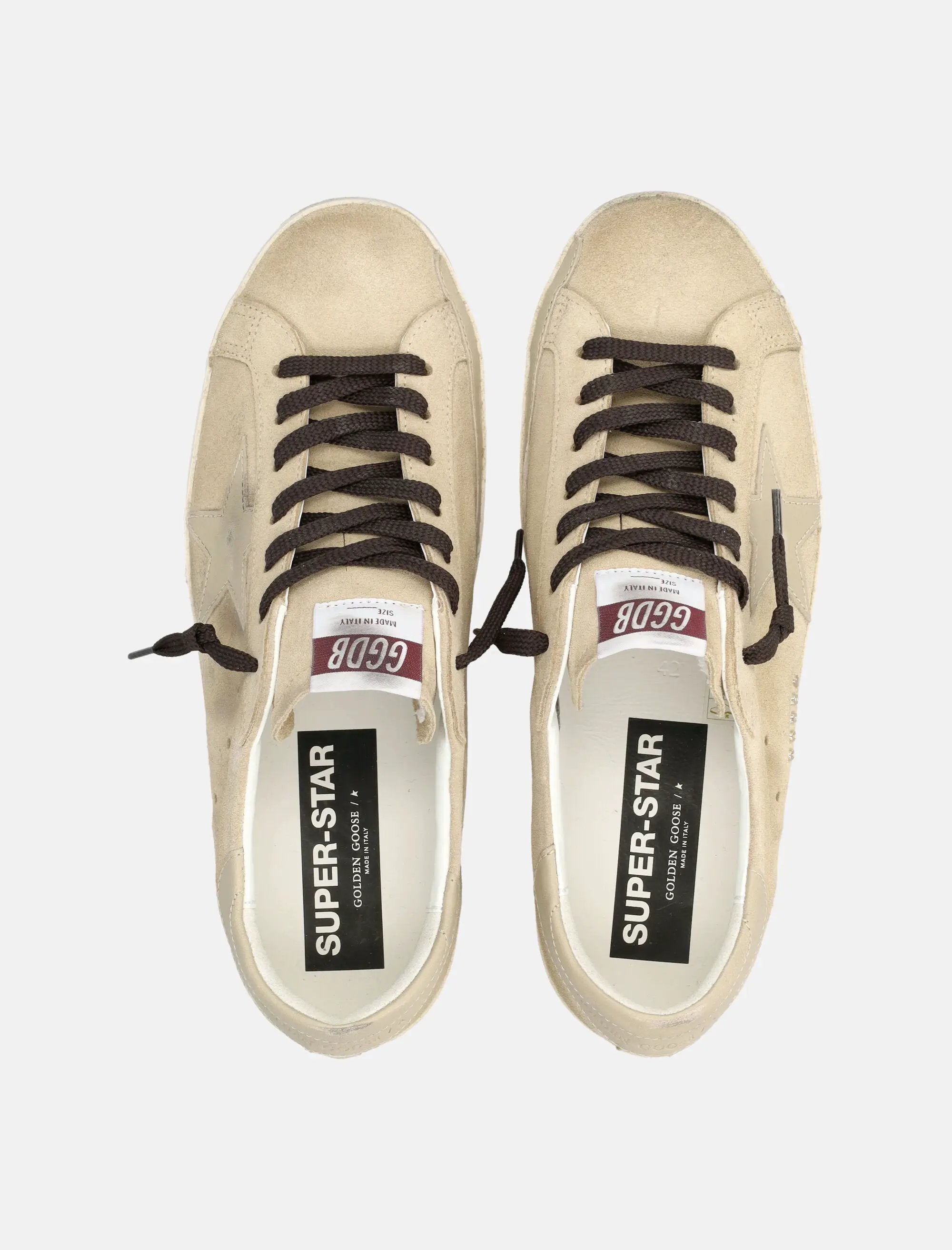 Super Star Suede Sneakers Golden goose оригінал – Купити в Україні – вид ззаду