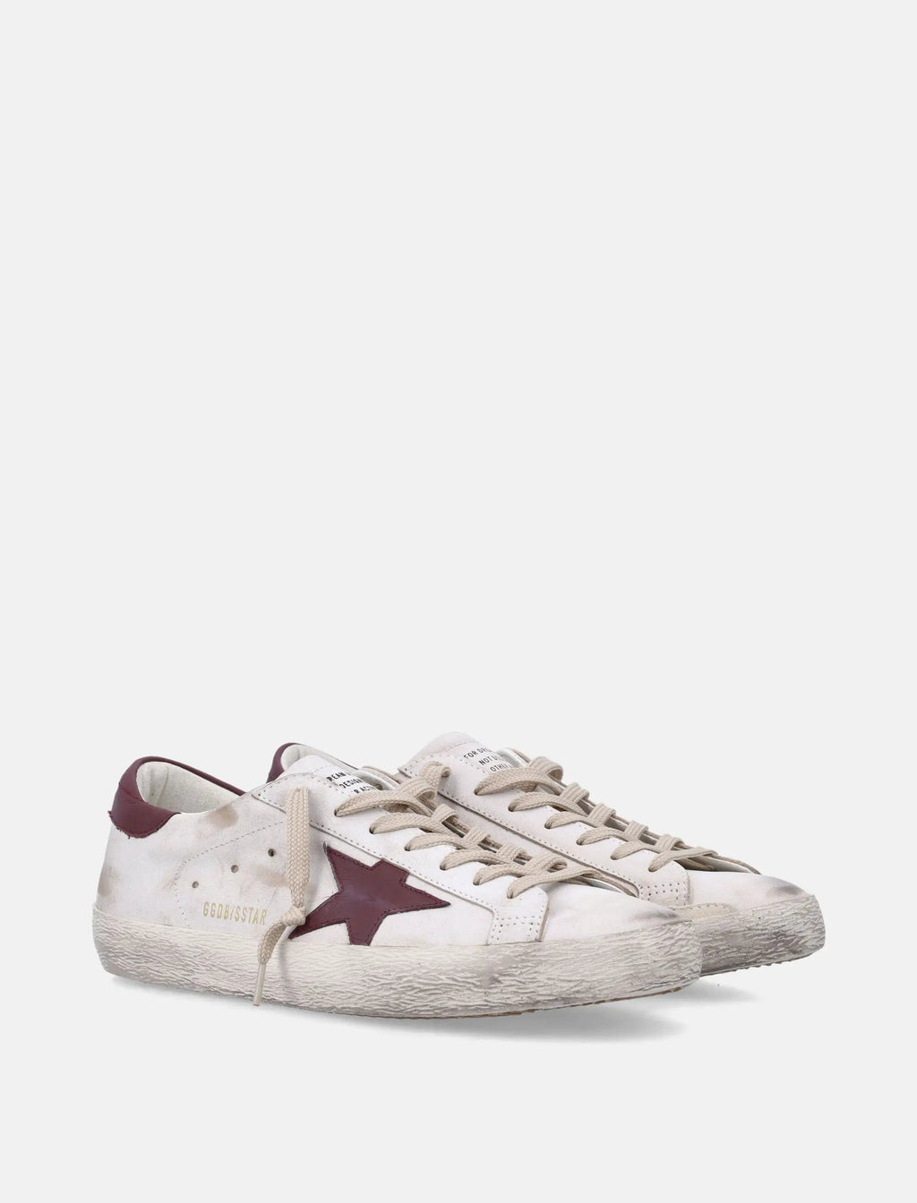 Super Star Sneakers White And Red Golden goose оригінал – Купити в Україні – детальний вид