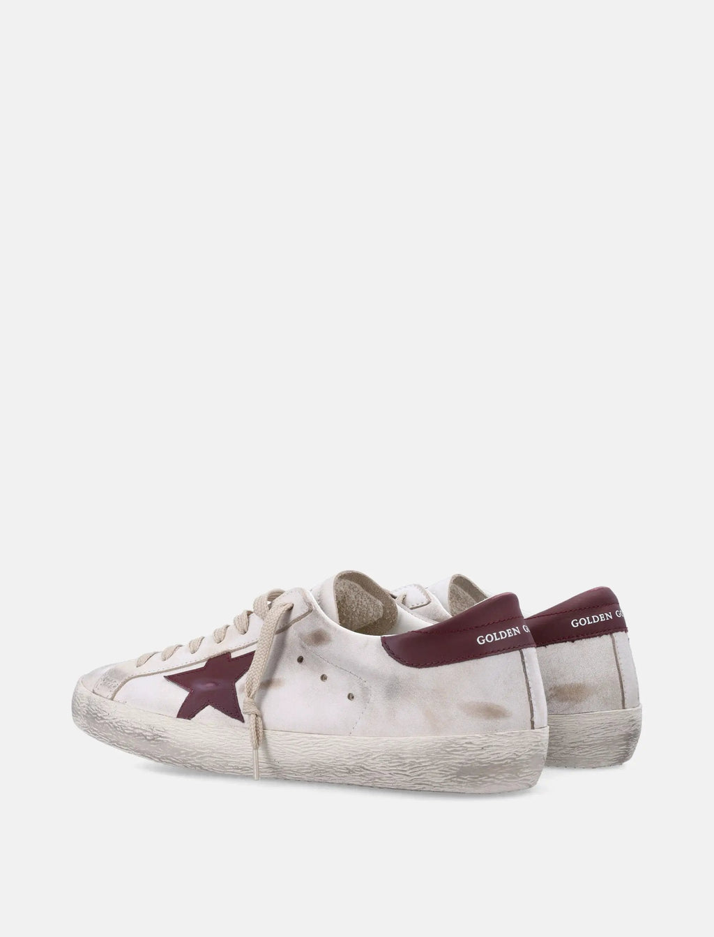 Super Star Sneakers White And Red Golden goose оригінал – Купити в Україні – збільшений вид