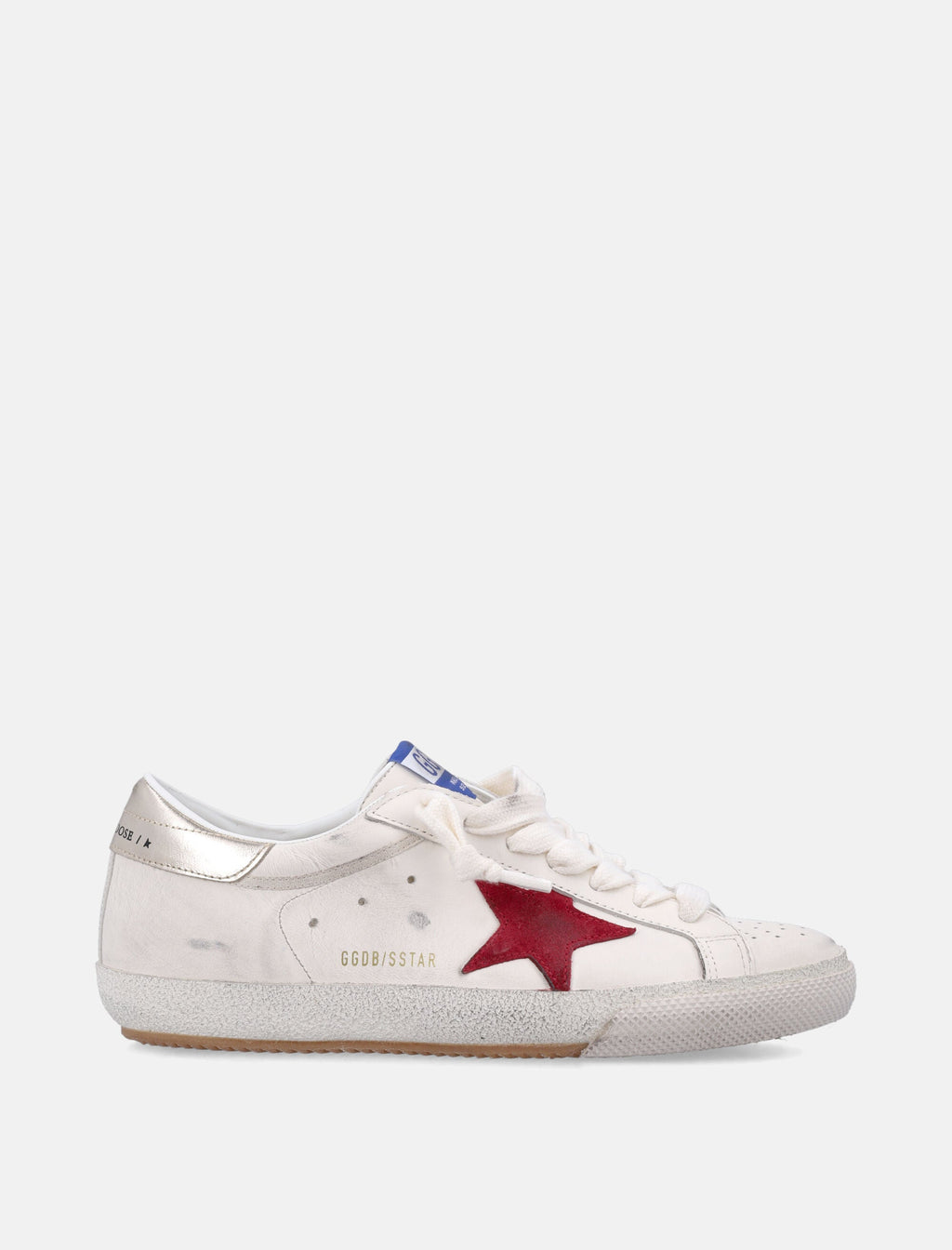 Super Star Leather Sneakers Golden goose оригінал – Купити в Україні – боковий вид