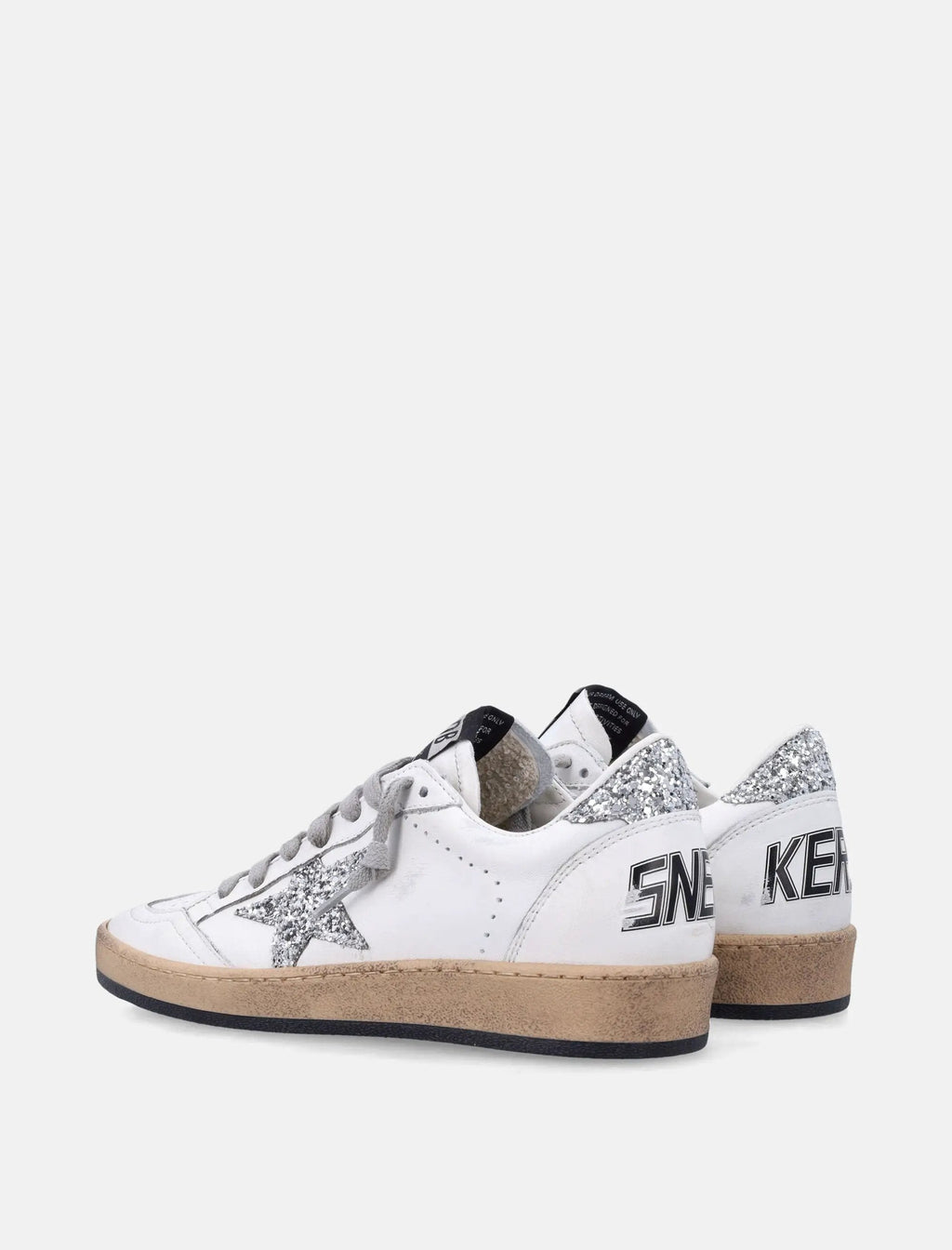Оригінальна Womens Ball Star Sneakers With Glitter Star Golden goose – збільшений вид