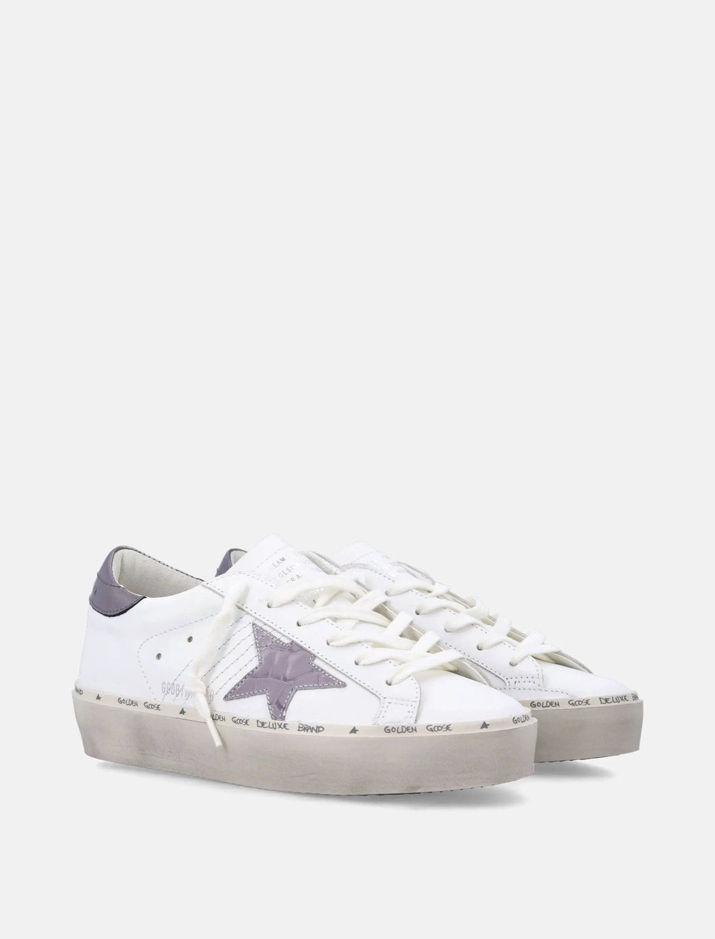 Hi Star White Sneakers Golden goose – Гарантія оригінальності – детальний вид