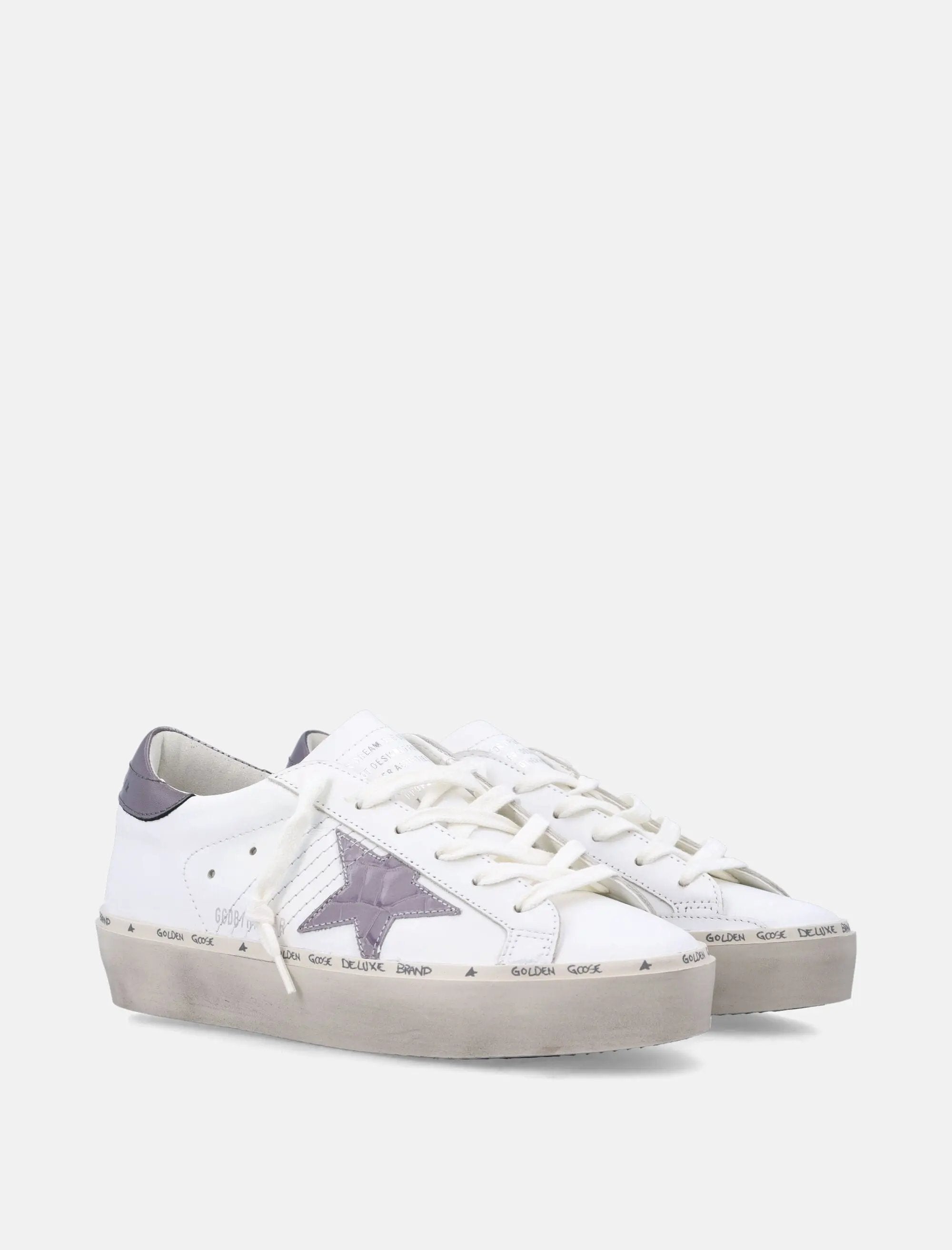 Hi Star White Sneakers Golden goose – Гарантія оригінальності – детальний вид