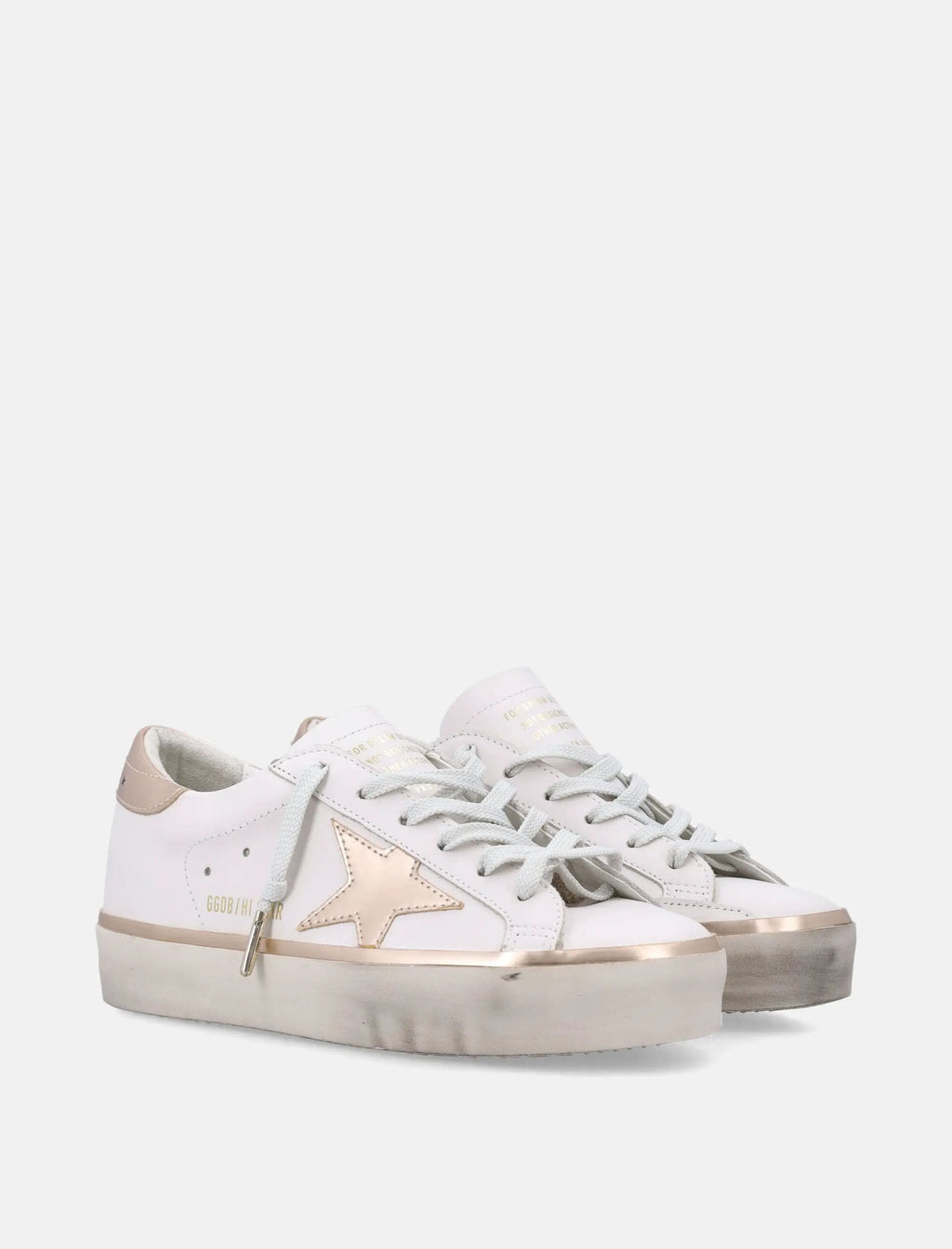 Hi Star White Sneakers Golden goose – Гарантія оригінальності – детальний вид