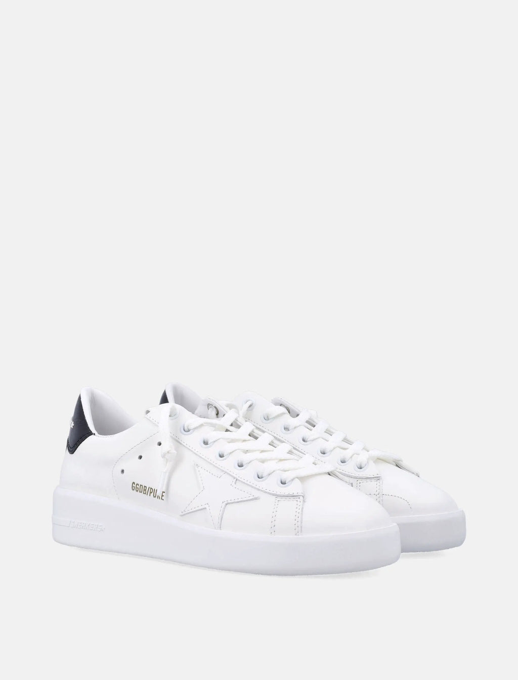 Pure Star White Leather Womans Sneakers Golden goose – Гарантія оригінальності – детальний вид
