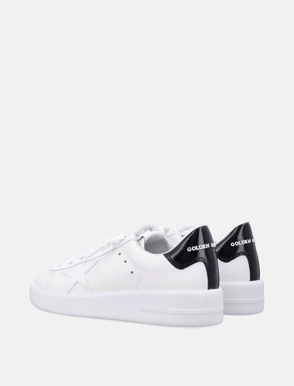 Pure Star White Leather Womans Sneakers Golden goose – Гарантія оригінальності – збільшений вид