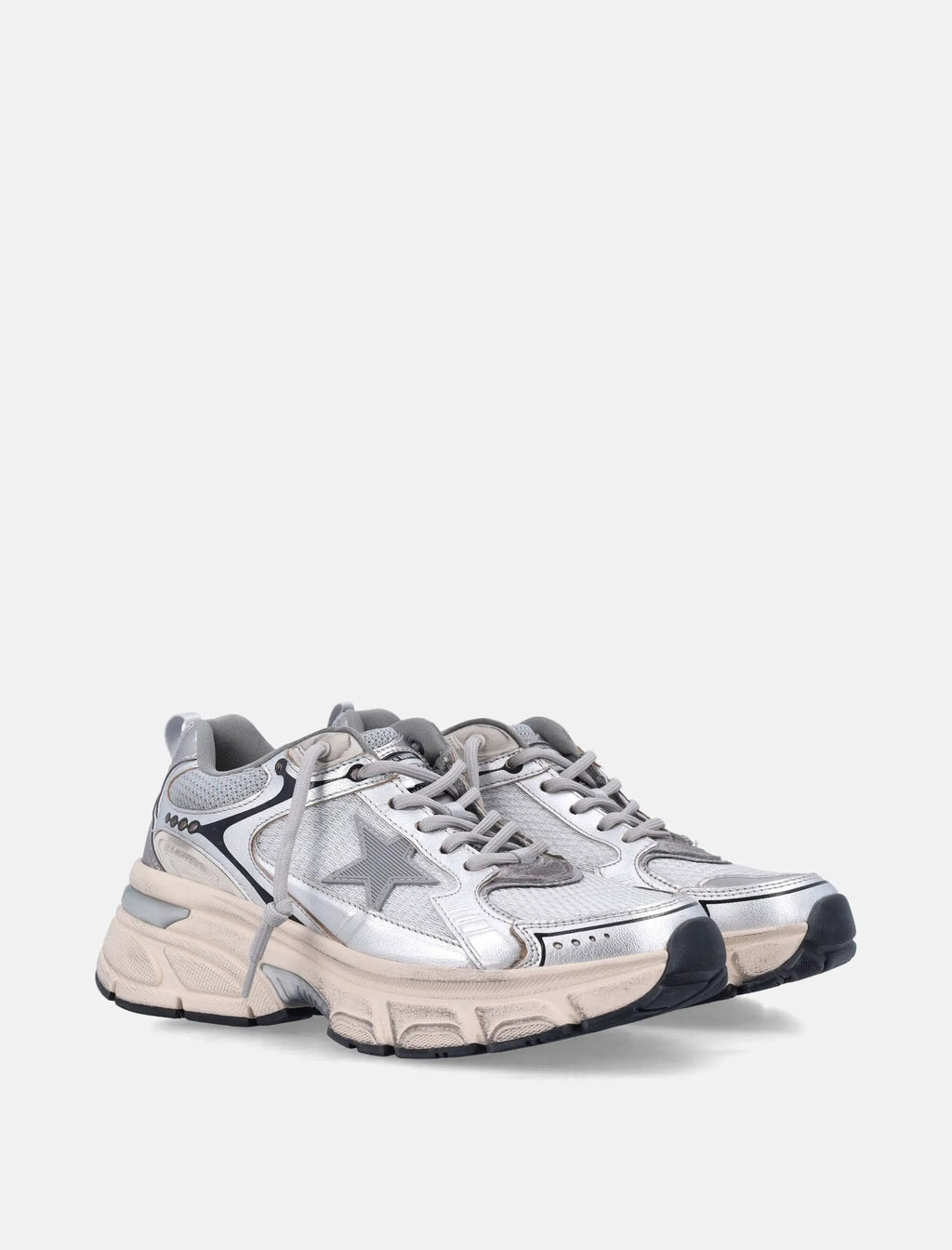 Lightstar Womens Mesh And Nappa Sneakers Golden goose – Гарантія оригінальності – детальний вид