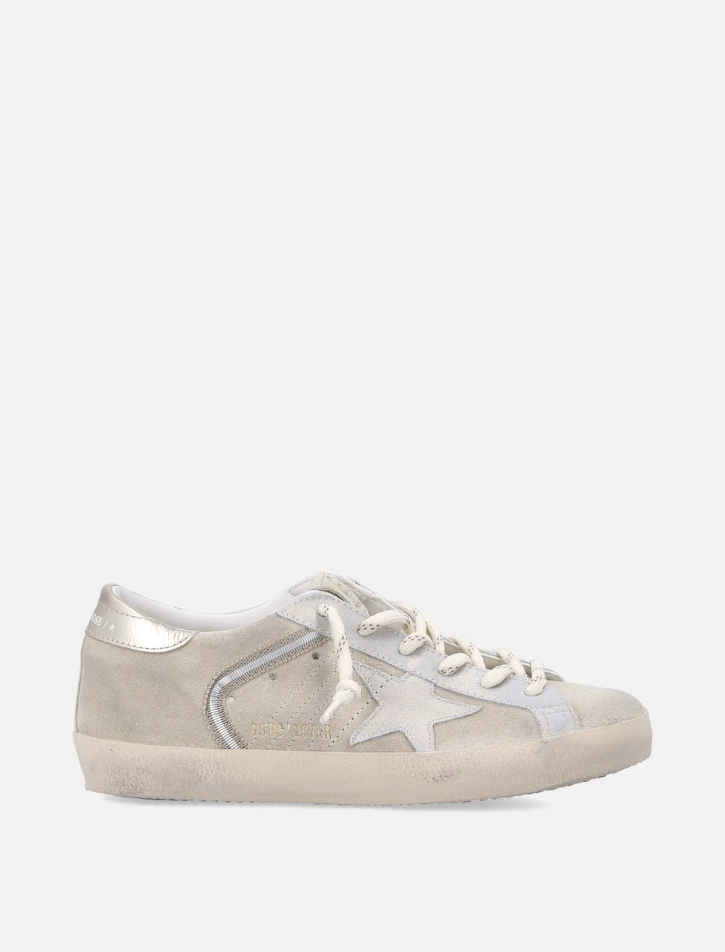 Womans Super Star Suede Sneakers Golden goose – Гарантія оригінальності – боковий вид