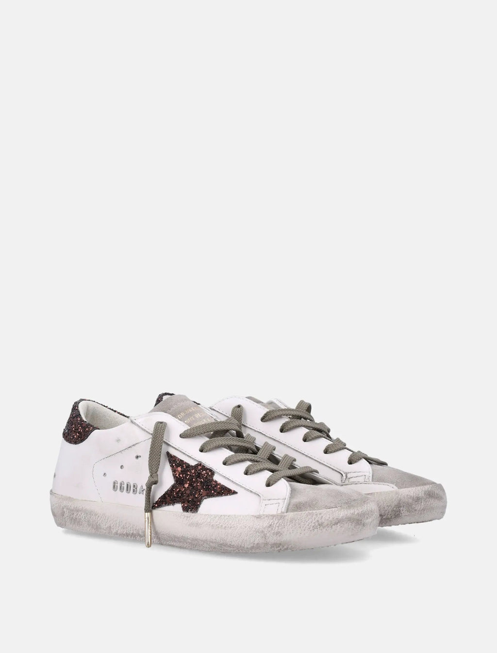 Оригінальна Super Star Womans Sneakers With Glitter Star Golden goose – детальний вид