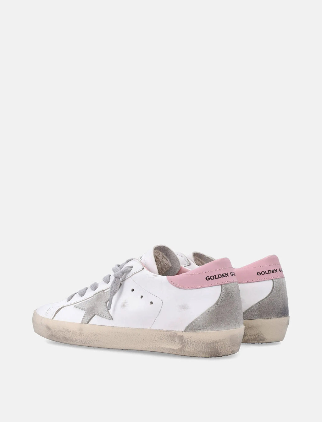 Leather Super-Star Classic Womans Sneakers White-Pink Golden goose оригінал – Купити в Україні – збільшений вид