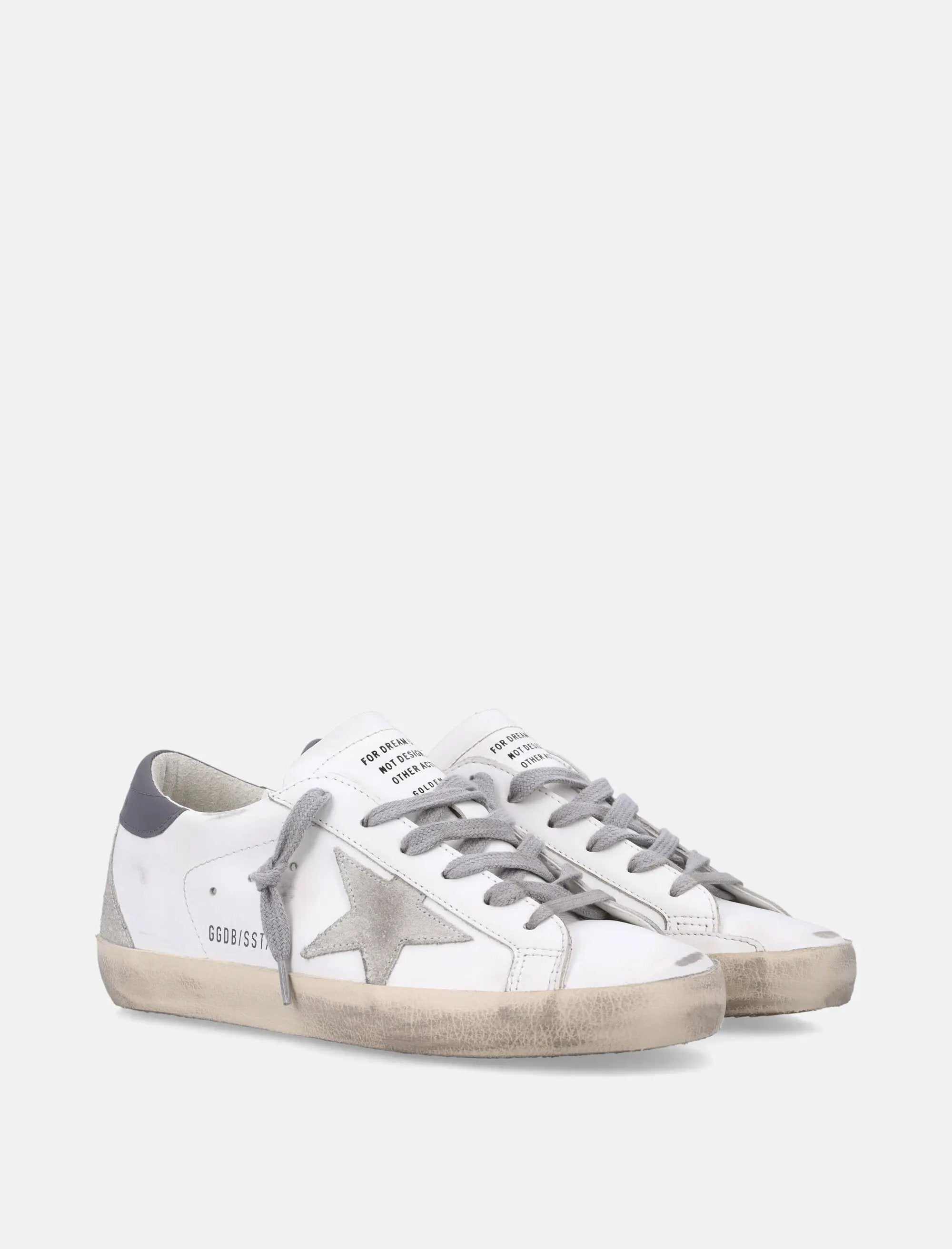 Super Star White And Gray Leather Womens Sneaker Golden goose оригінал – Купити в Україні – детальний вид
