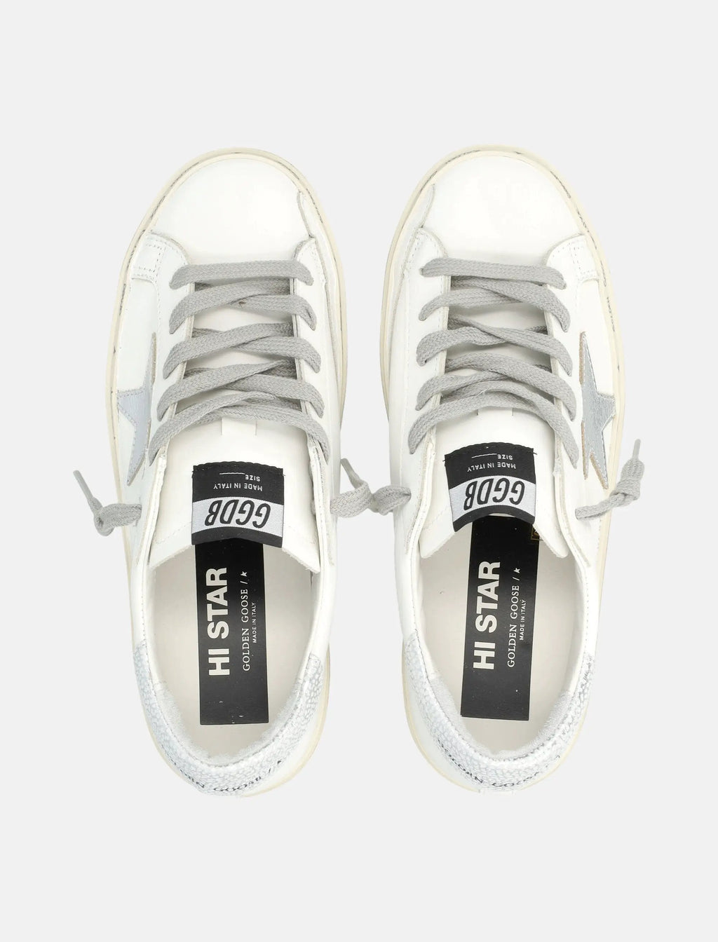 Hi Star Leather Womens Sneaker Golden goose – Гарантія оригінальності – вид ззаду