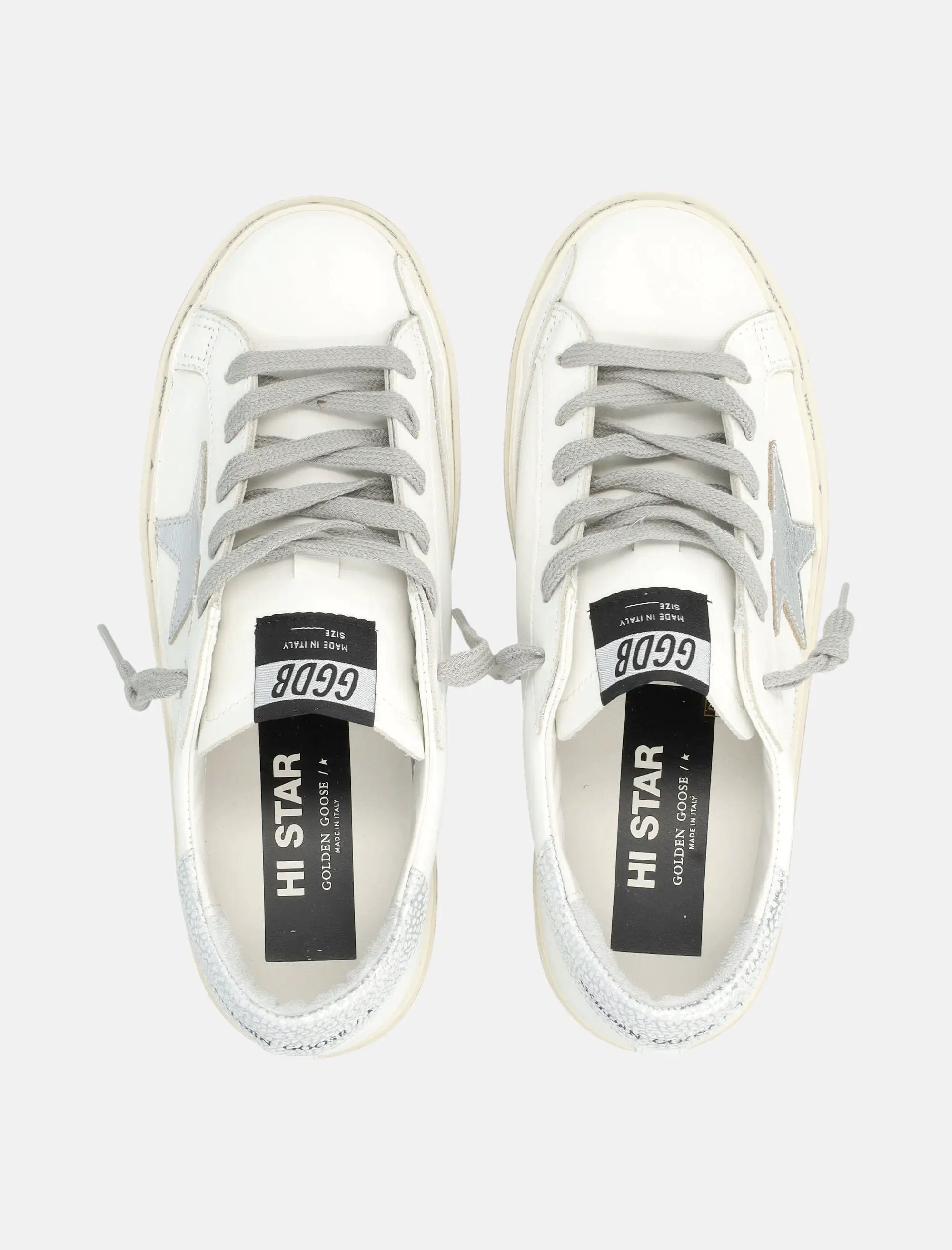 Hi Star Leather Womens Sneaker Golden goose – Гарантія оригінальності – вид ззаду