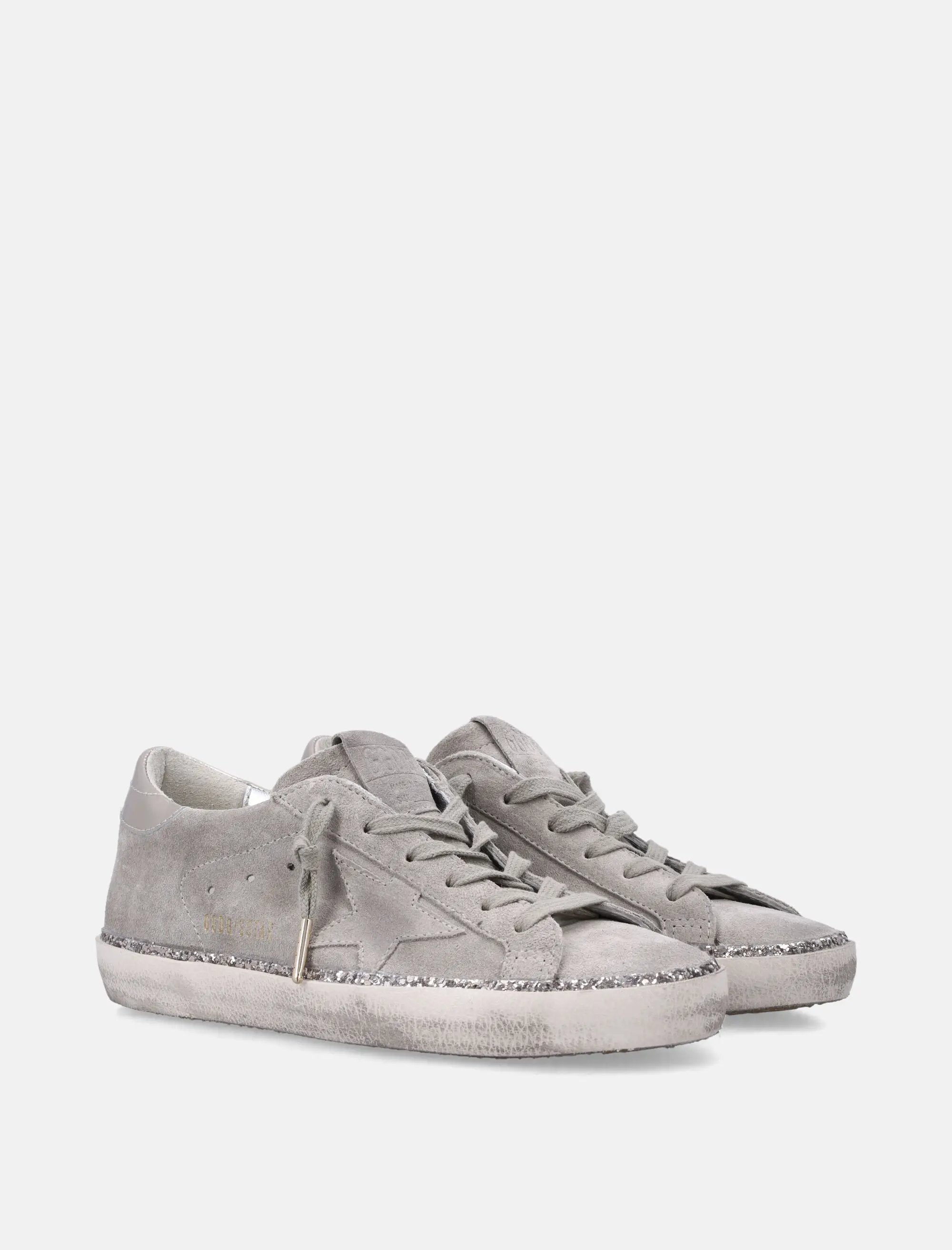 Super Star Womens Sneakers Taupe Golden goose – Гарантія оригінальності – детальний вид