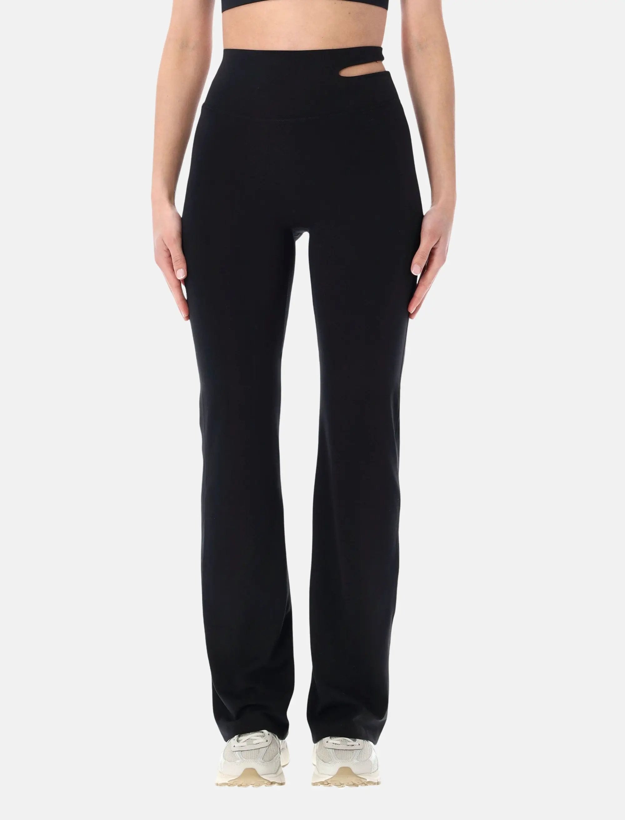 Cut Out Zenvy Flared Leggings Nike – Гарантія оригінальності – боковий вид