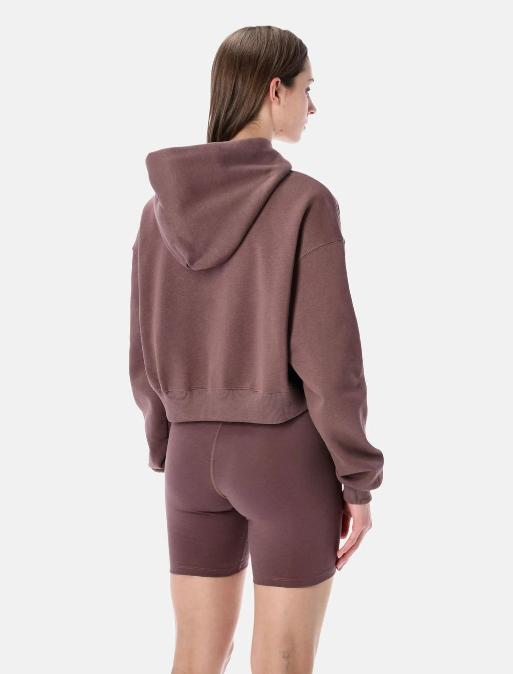 Оригінальна Oversized Cropped Hoodie Nike – вид ззаду