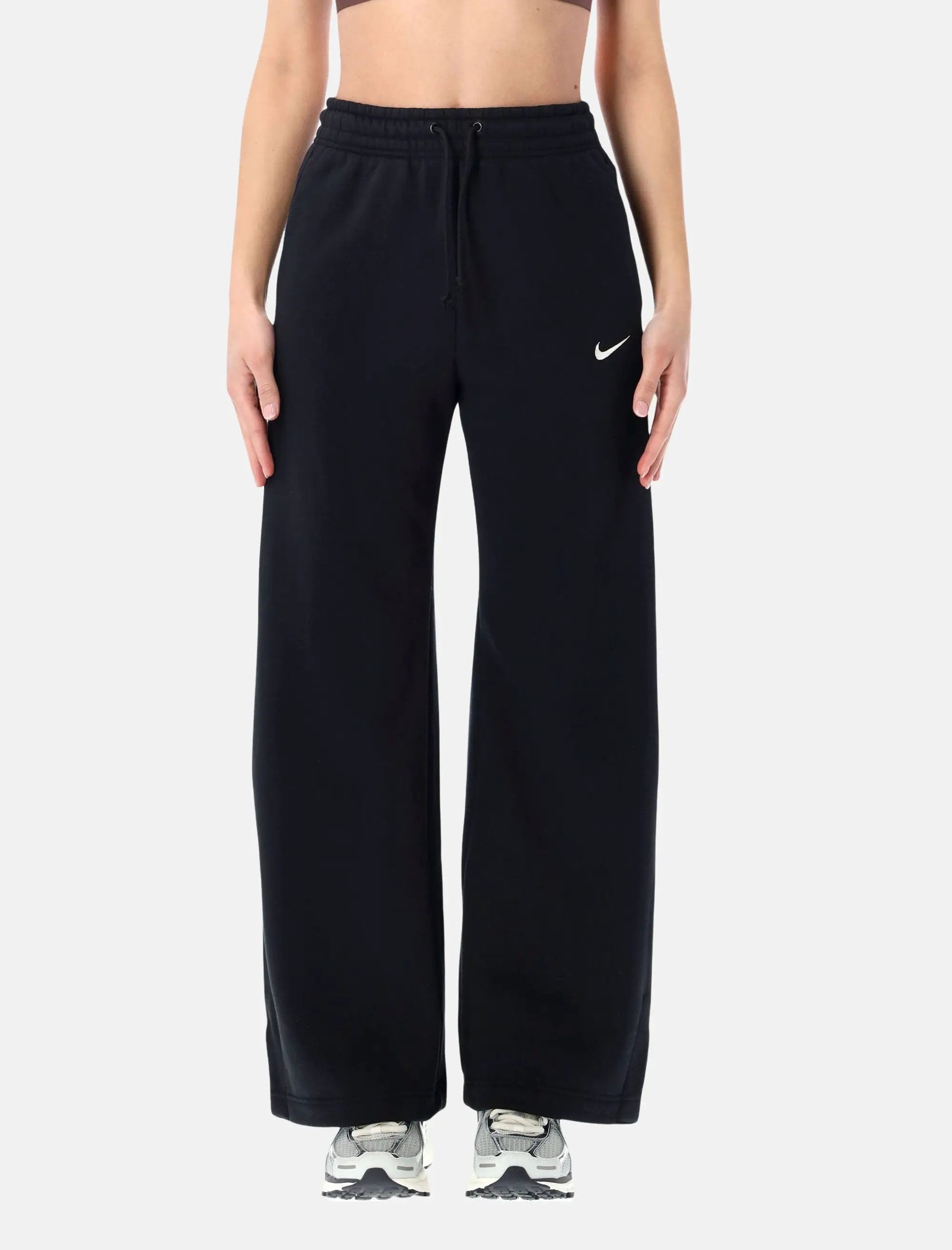 Wide Leg Fleece Trousers Nike – Гарантія оригінальності – боковий вид
