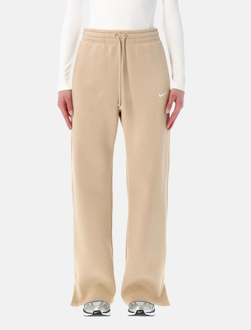 Wide Leg Fleece Trousers Nike – Гарантія оригінальності – боковий вид