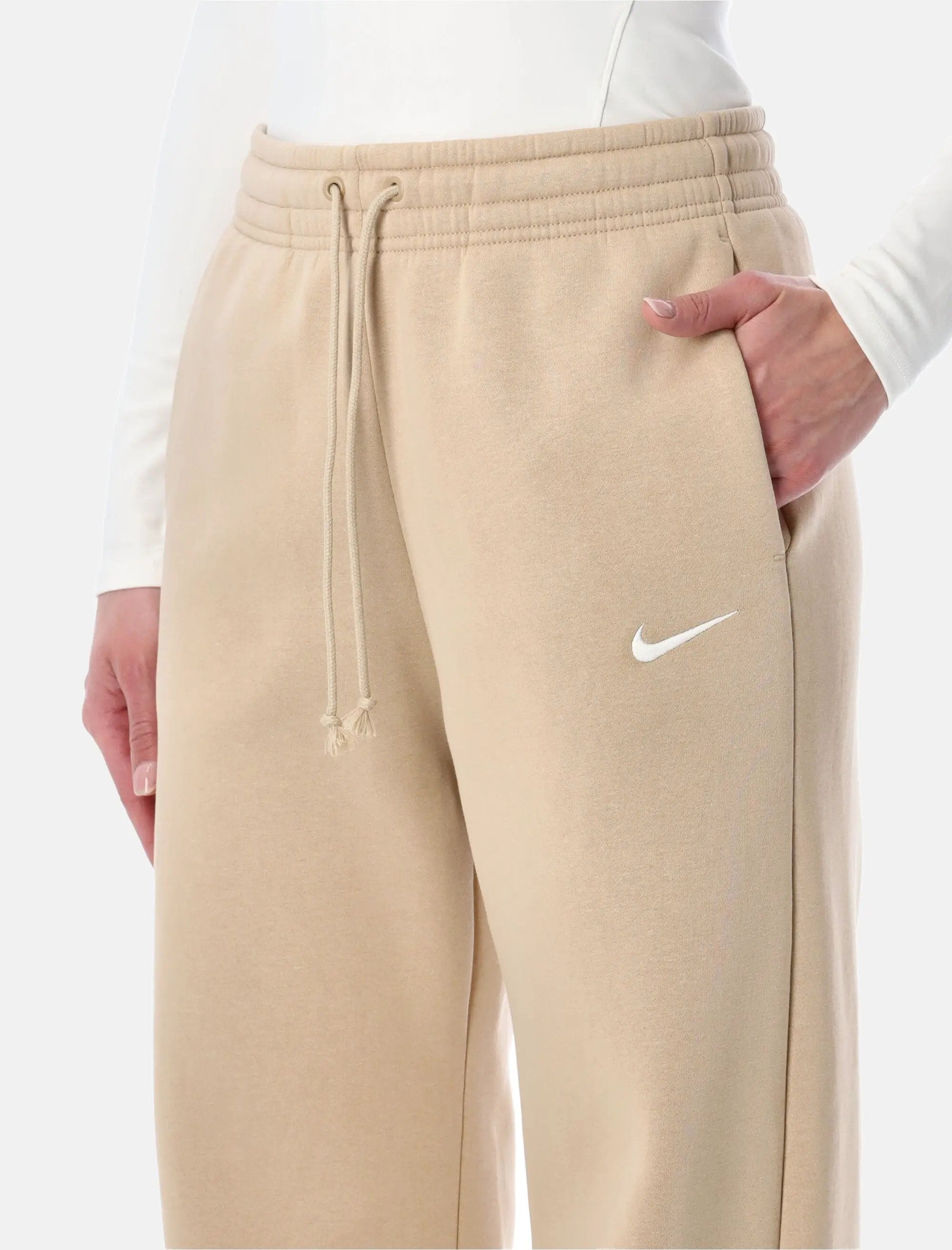 Wide Leg Fleece Trousers Nike – Гарантія оригінальності – детальний вид