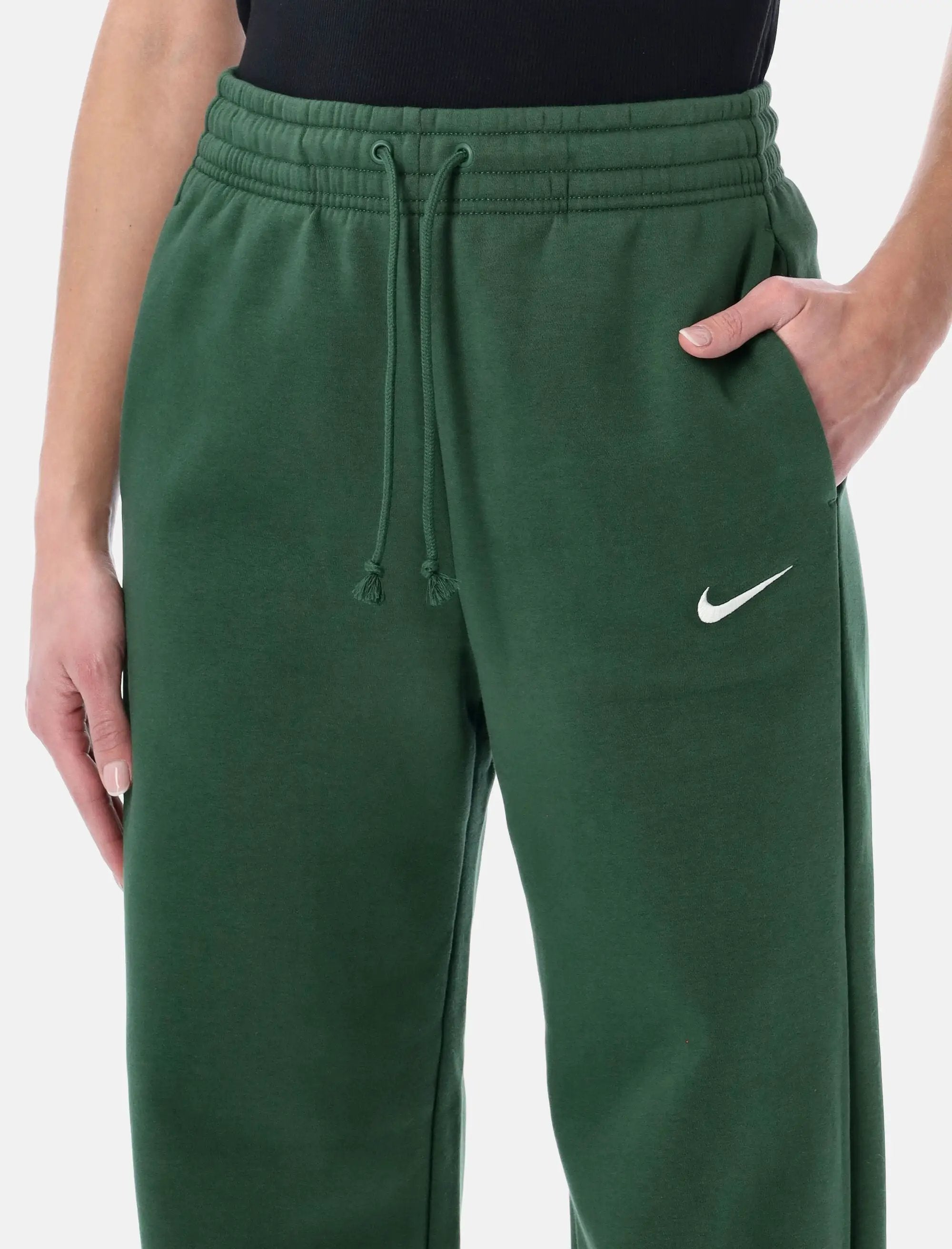 Wide Leg Fleece Trousers Nike – Гарантія оригінальності – детальний вид