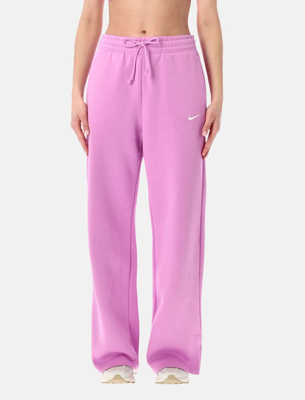 Wide Leg Fleece Trousers Nike – Гарантія оригінальності – боковий вид