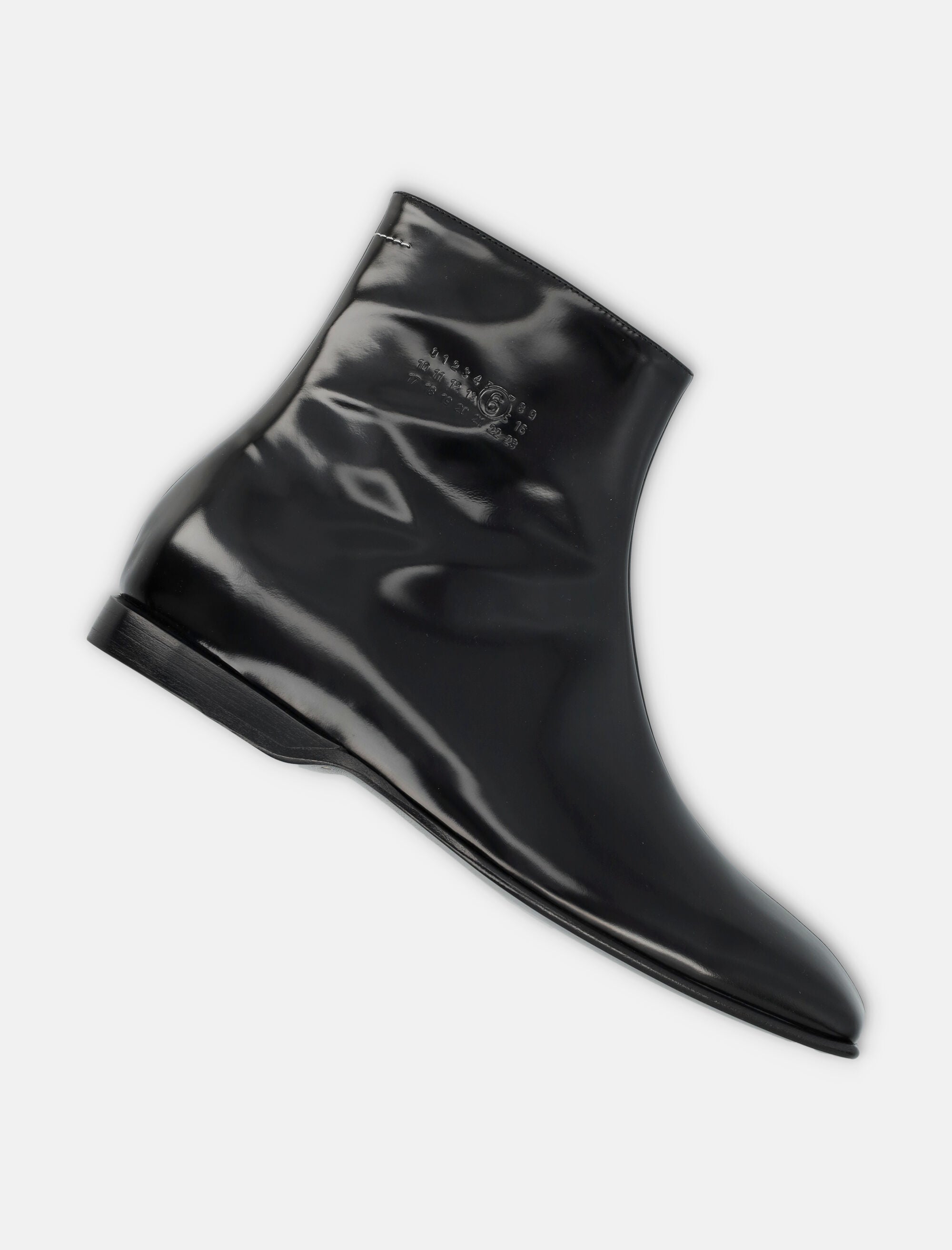 Оригінальна Leather Ankle Boots Maison margiela – вид ззаду