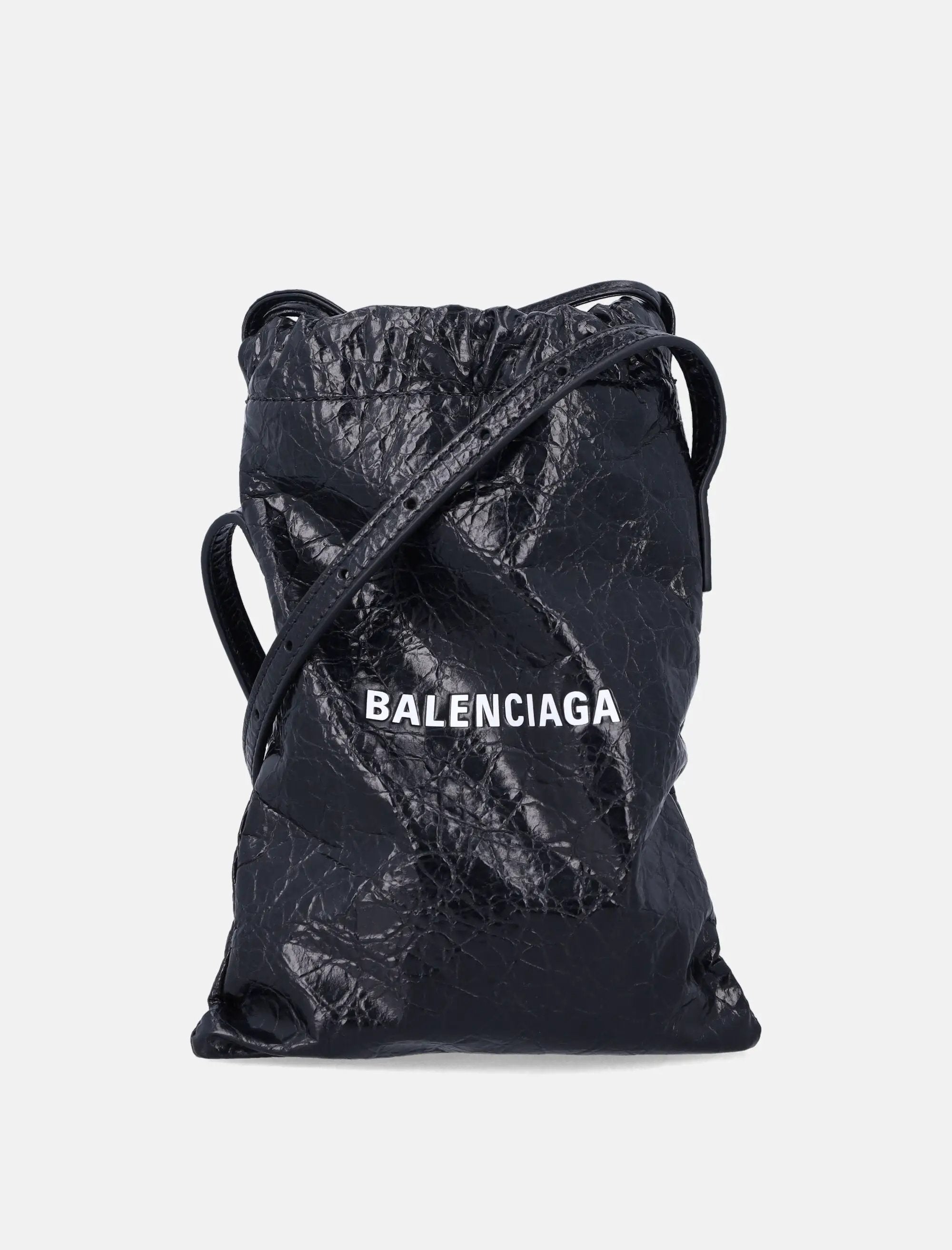 Оригінальна Arena Lamb Leather Cellphone Shopper Balenciaga – боковий вид