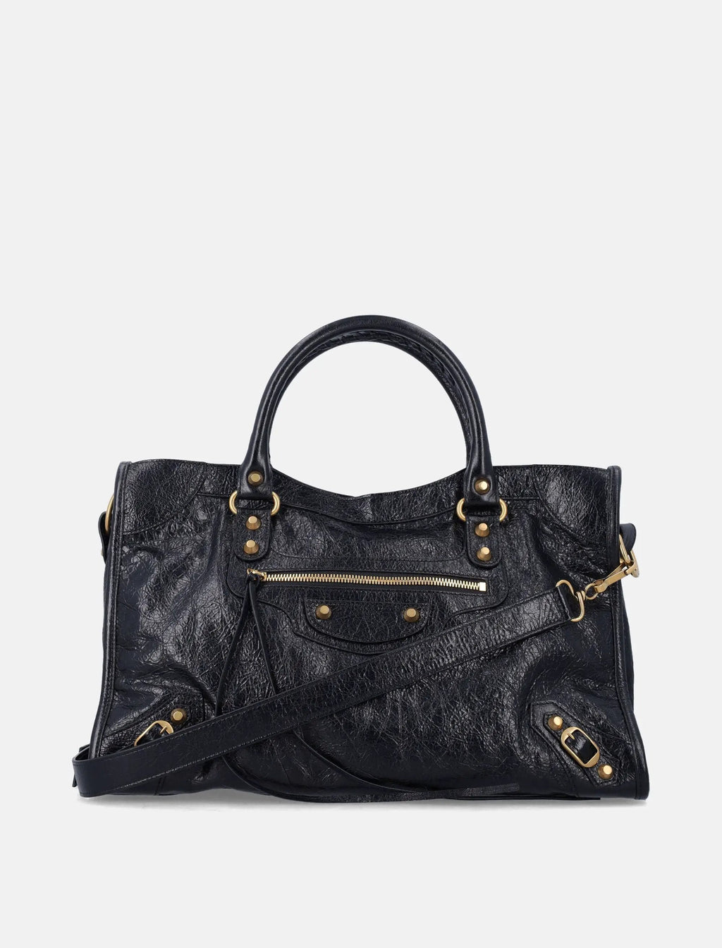 Оригінальна Le City Bag M Lamb Leather Balenciaga – боковий вид