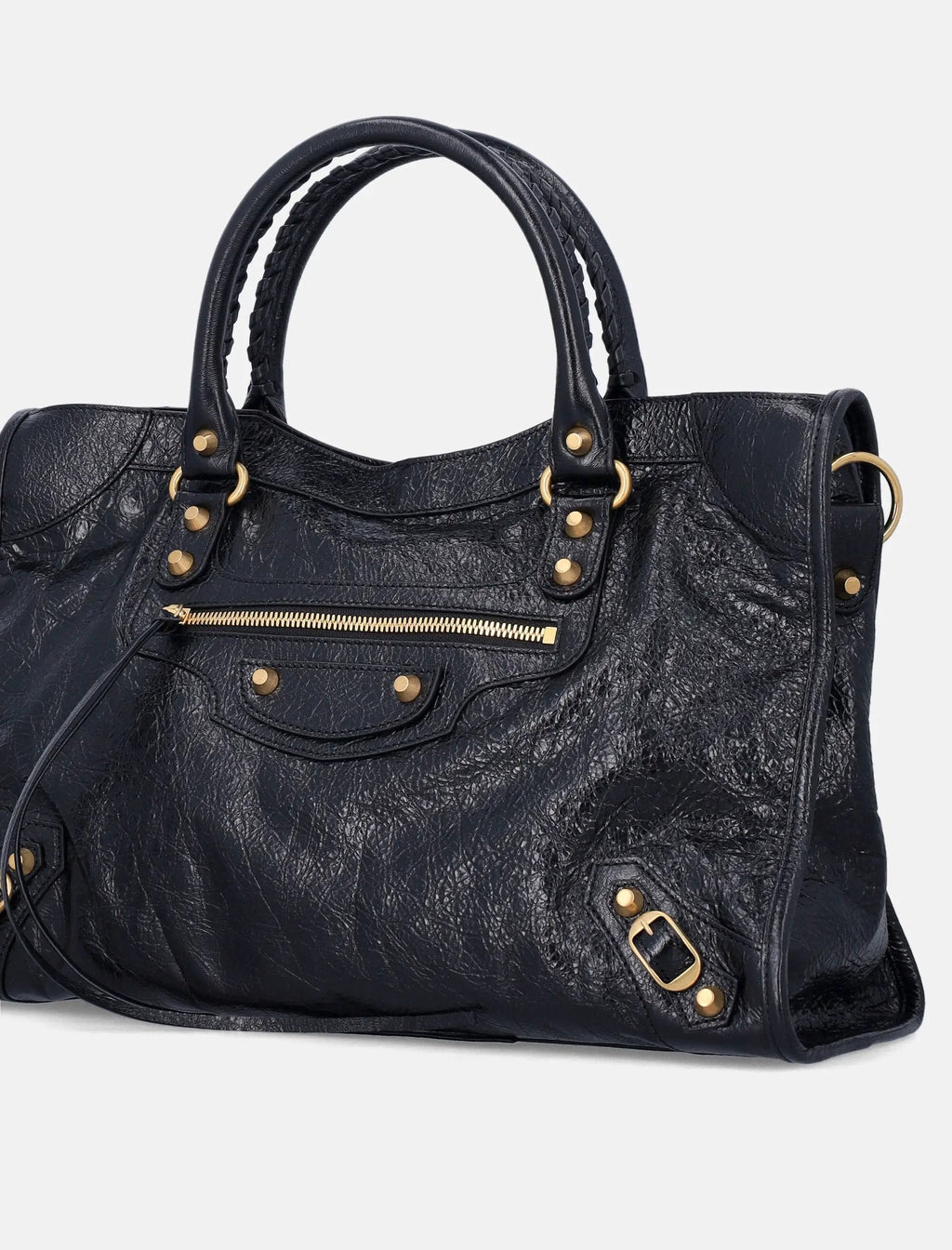 Оригінальна Le City Bag M Lamb Leather Balenciaga – вид ззаду
