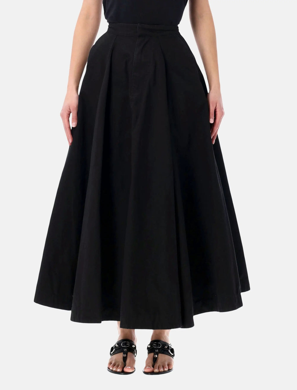 Godet Maxi Skirt Balenciaga оригінал – Купити в Україні – боковий вид
