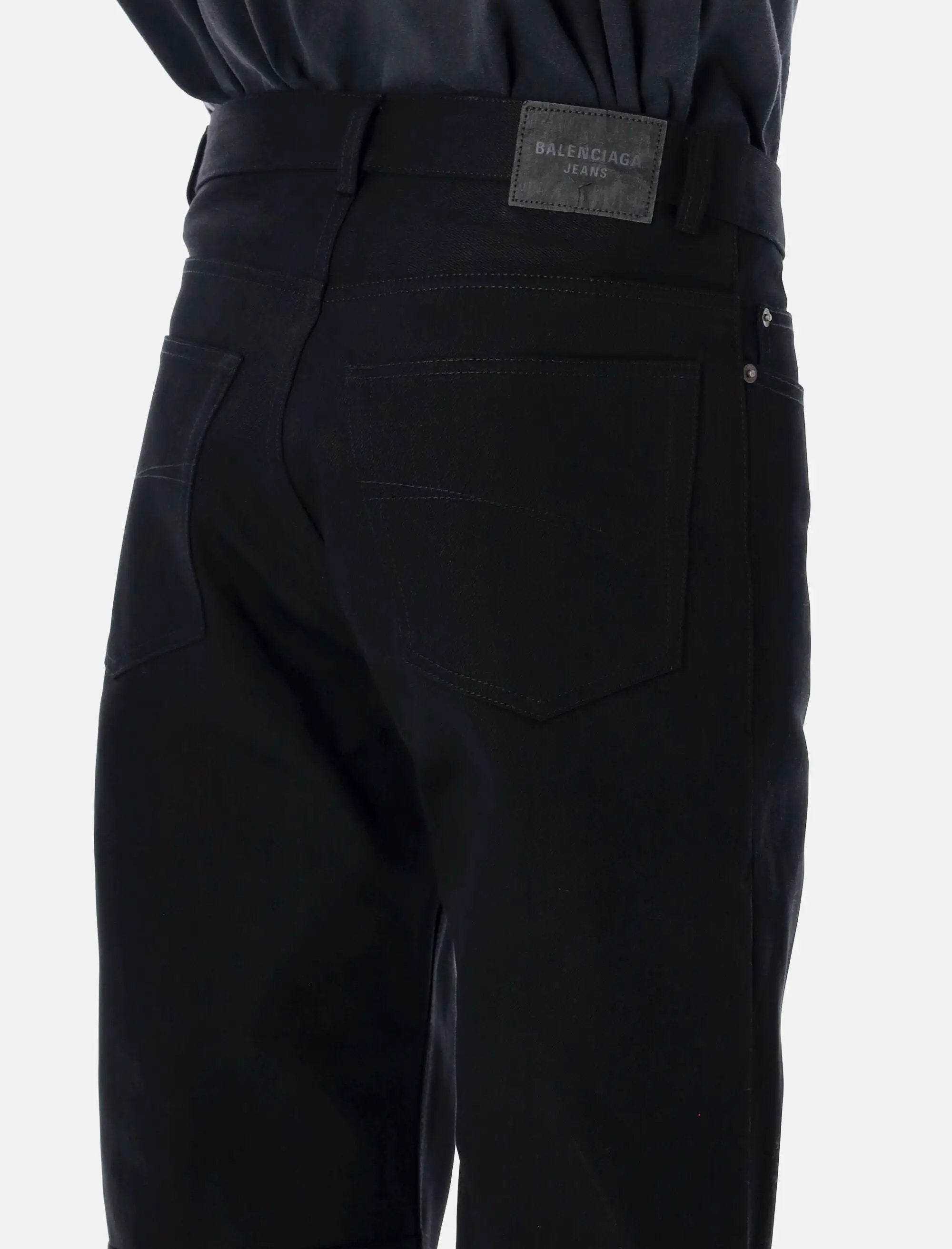 Curved Jeans Balenciaga – Гарантія оригінальності – детальний вид