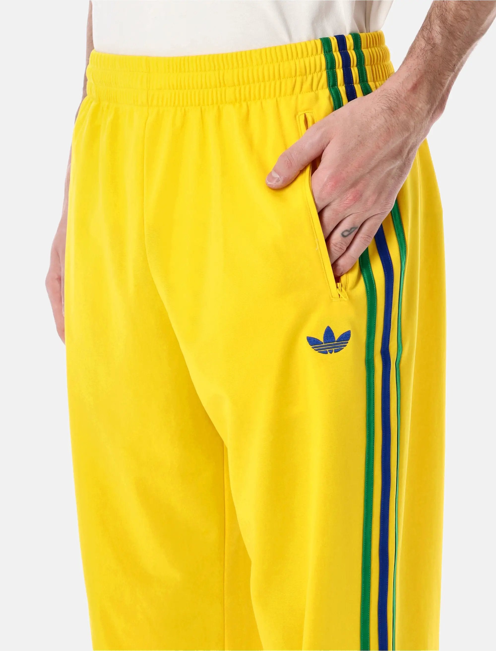 Yellow Firebird Track Pants Adidas – Гарантія оригінальності – детальний вид