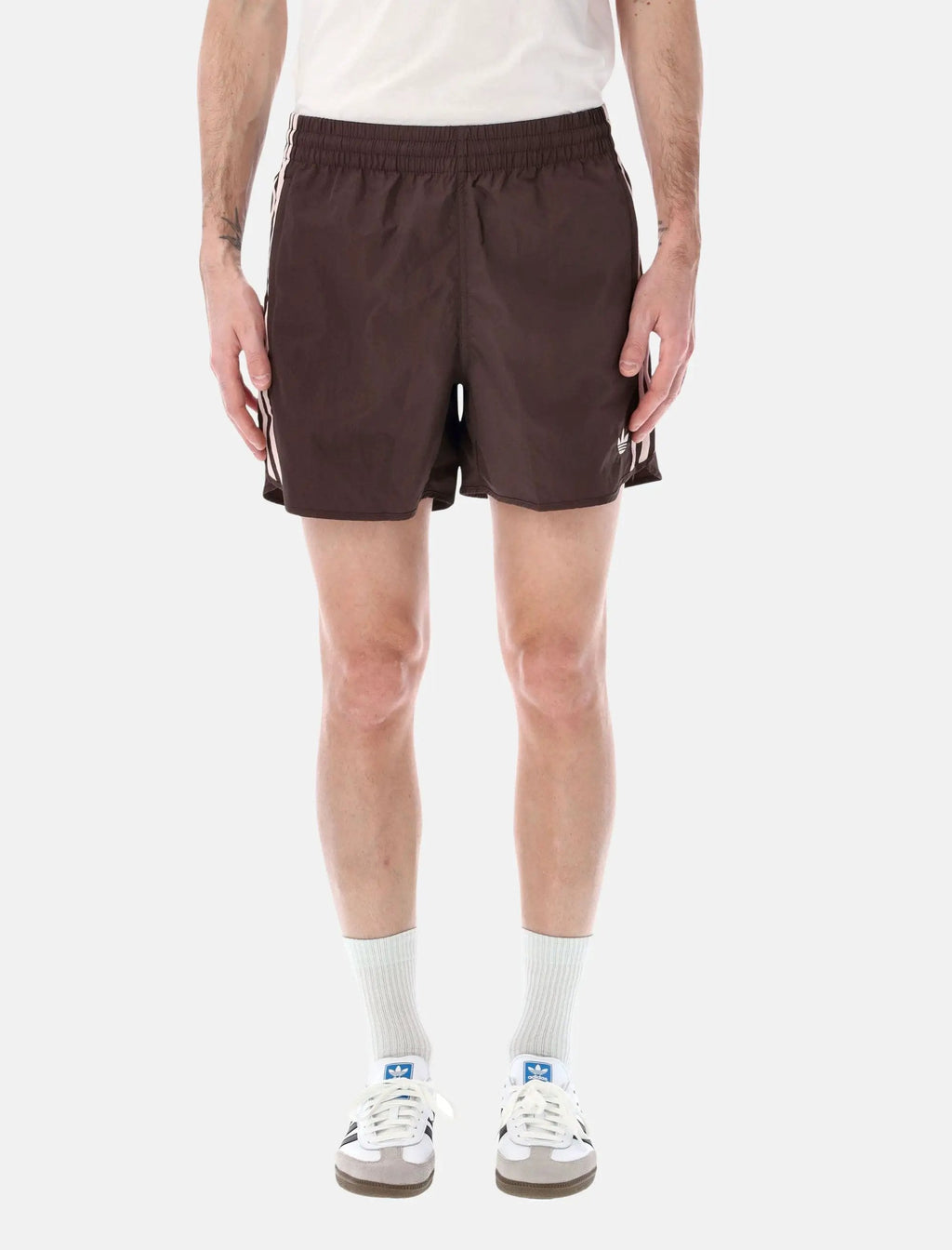 Brown Sprinter Shorts Adidas оригінал – Купити в Україні – боковий вид