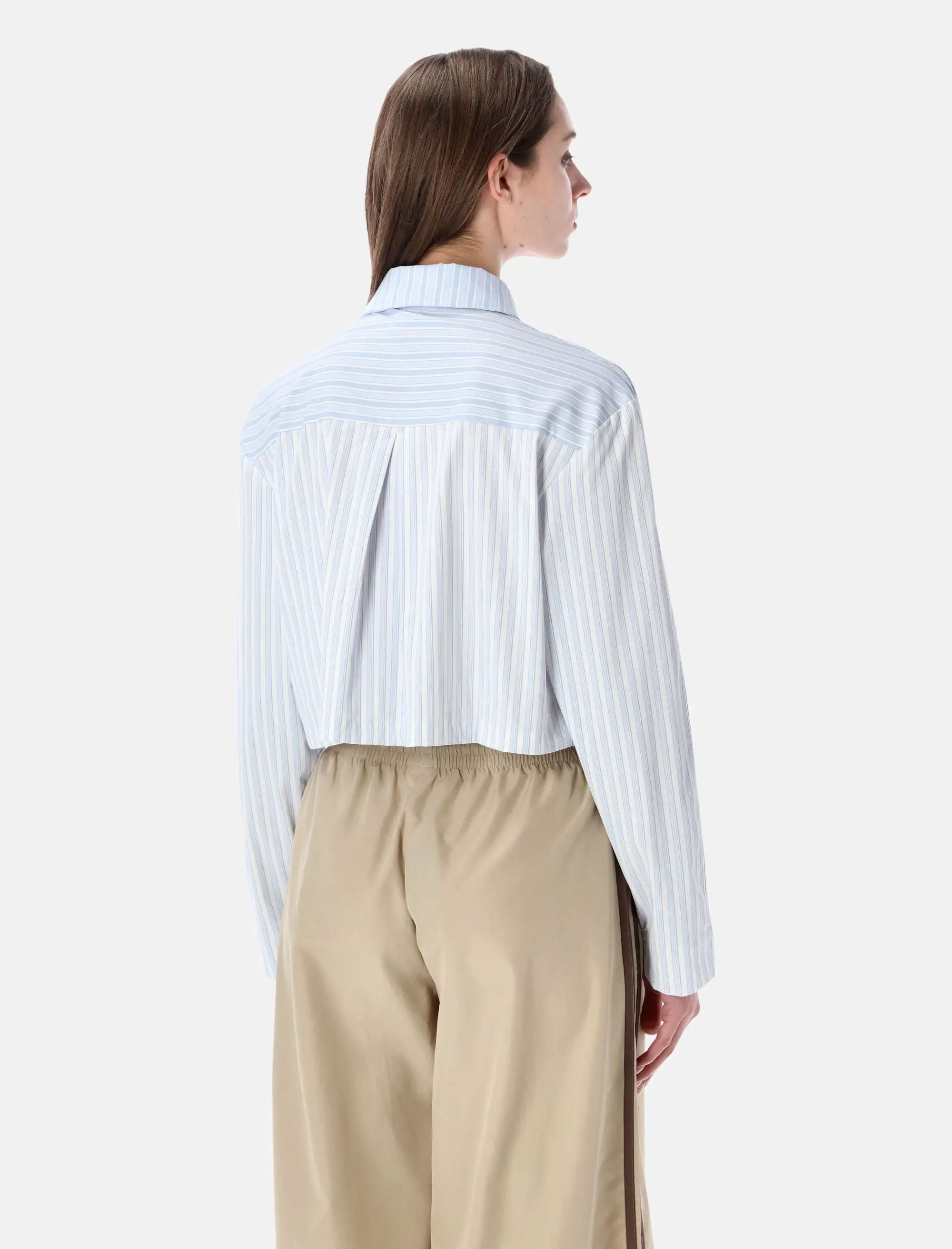 Poplin Zip Shirt Adidas – Гарантія оригінальності – вид ззаду - ADIDAS