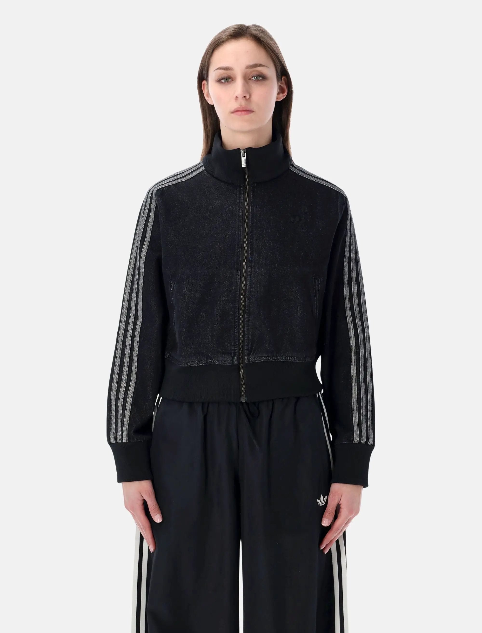 Firebird Denim Track Top Adidas – Гарантія оригінальності – боковий вид - ADIDAS