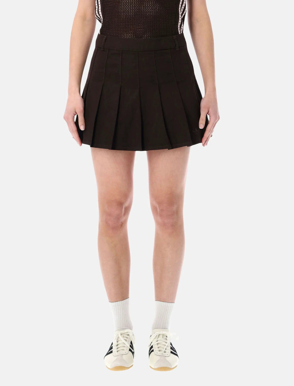 Pleated Twill Sport Skirt Adidas оригінал – Купити в Україні – боковий вид
