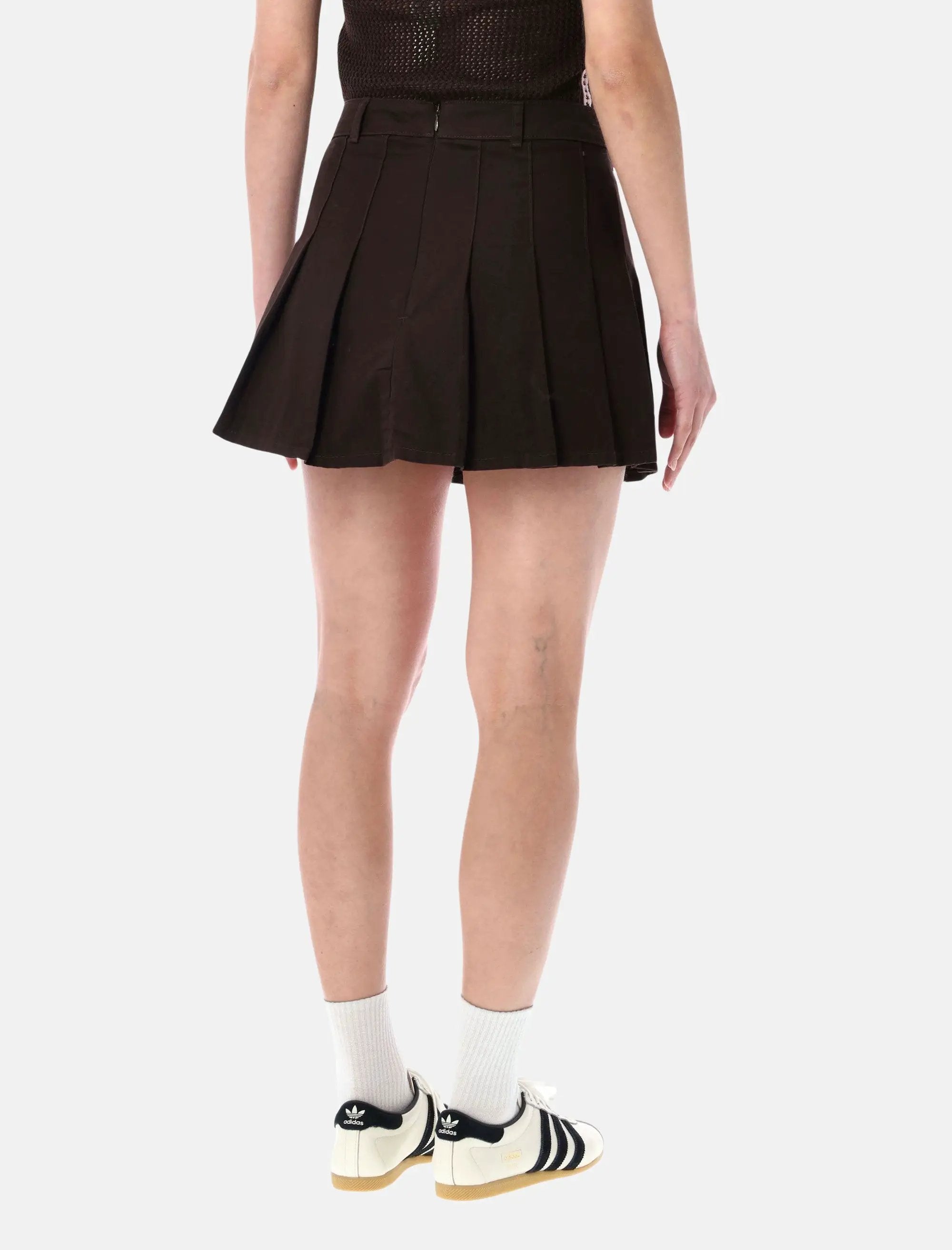 Pleated Twill Sport Skirt Adidas оригінал – Купити в Україні – вид ззаду