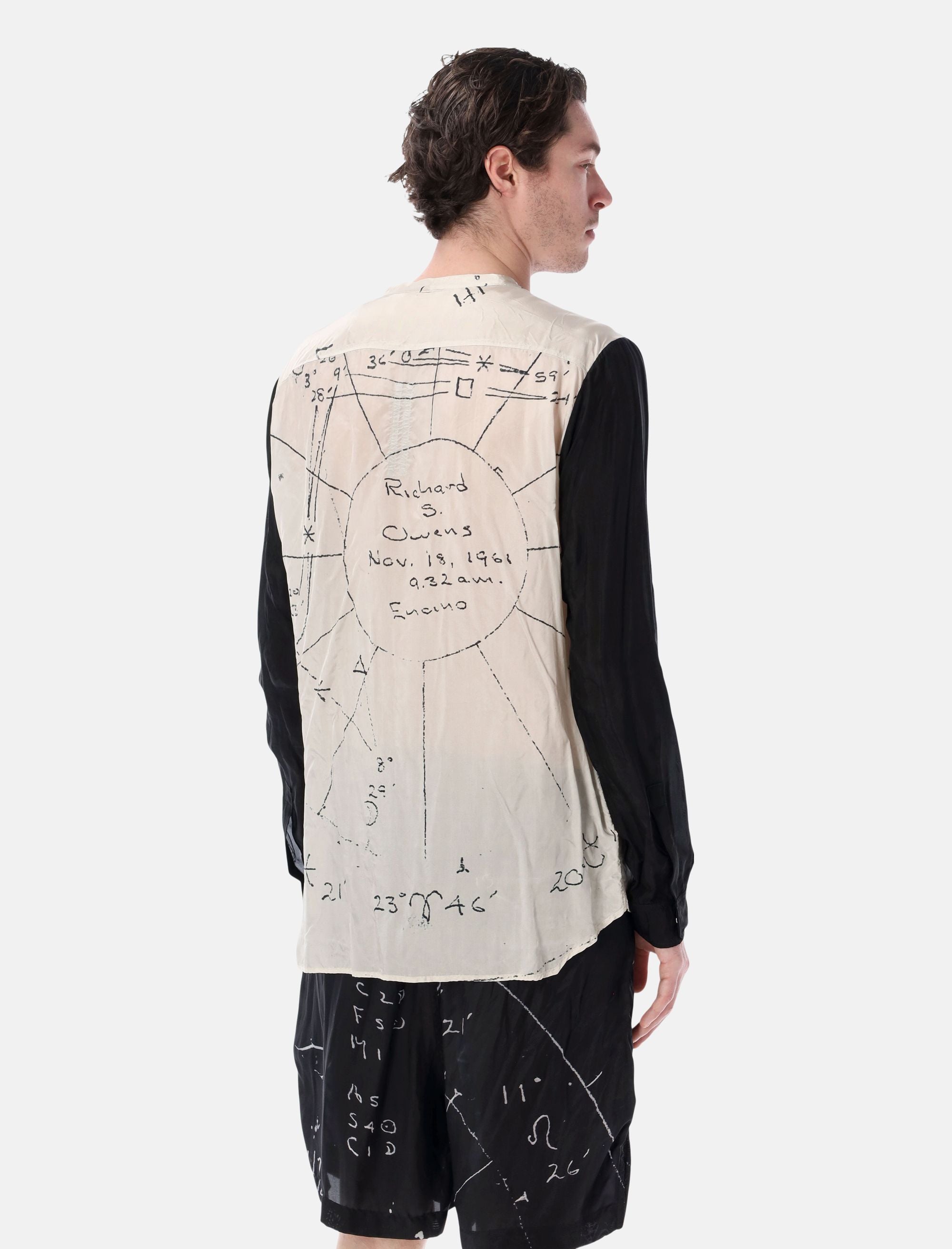 Оригінальна Larry Fogpocket Shirt Rick owens – вид ззаду