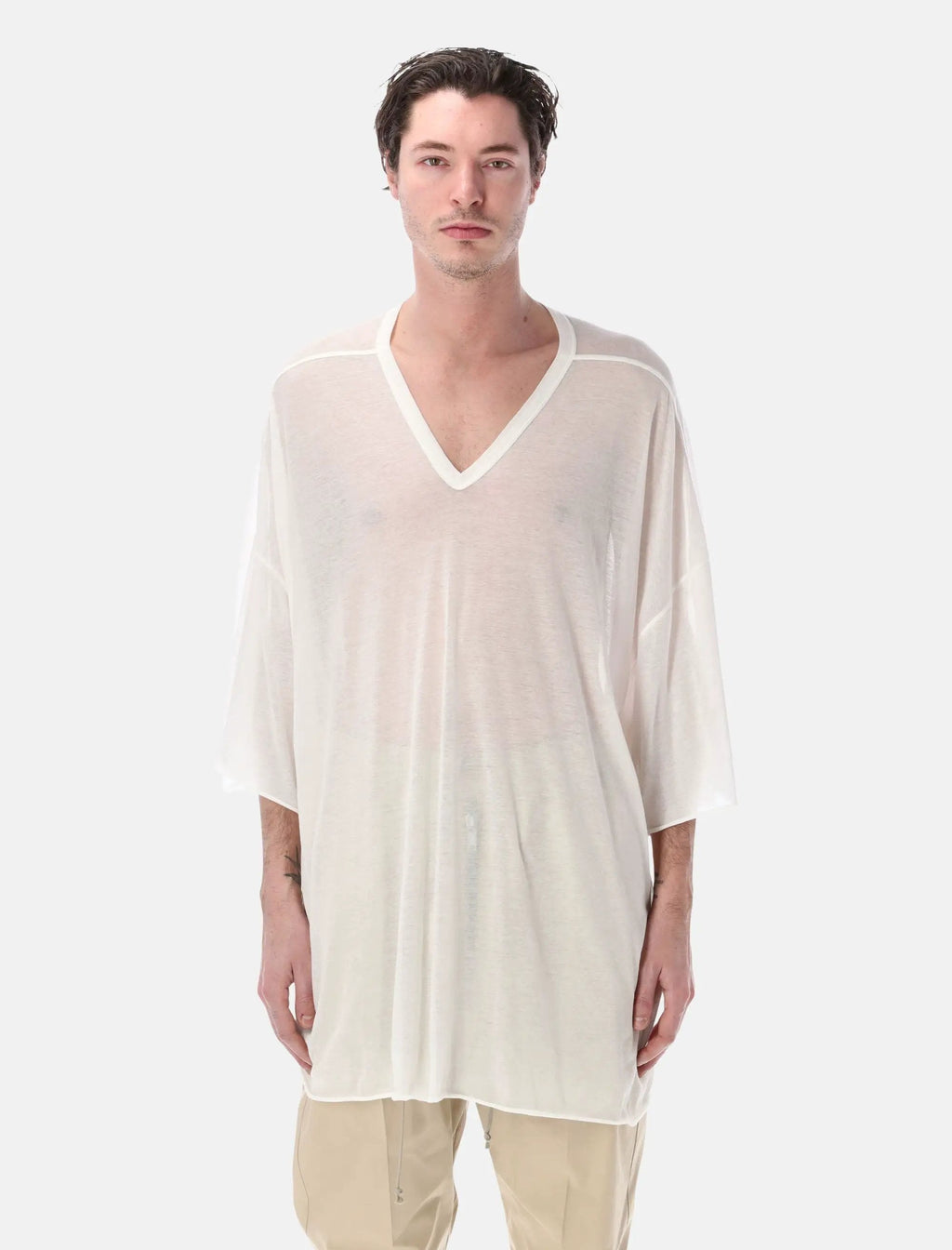 V Tommy T In Cotone DI Rick Owens Rick owens оригінал – Купити в Україні – боковий вид