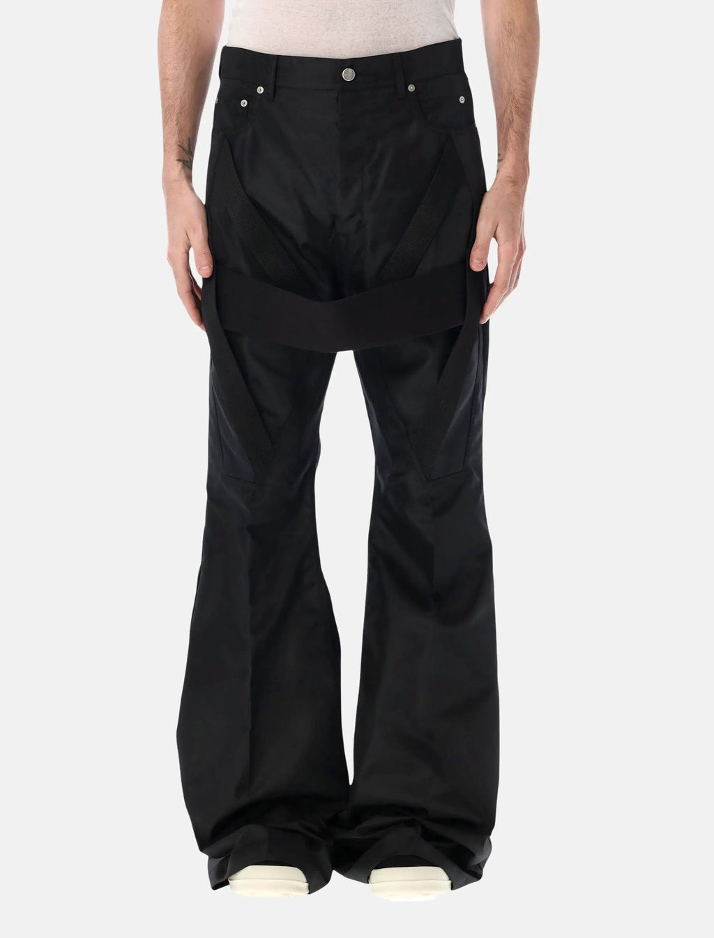 Megastrapped Bolans Pants Rick owens оригінал – Купити в Україні – боковий вид