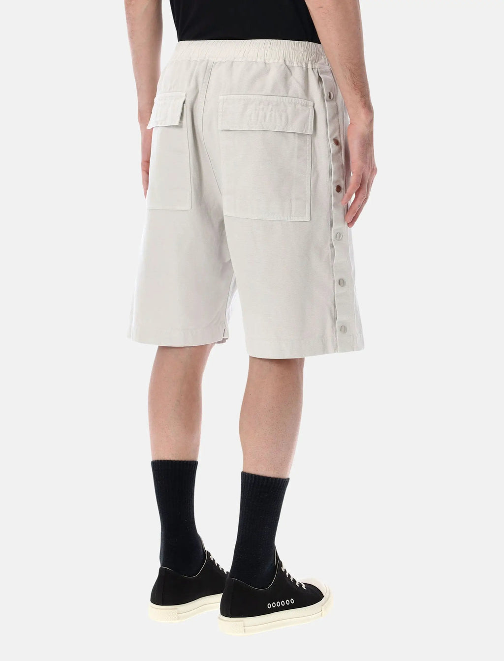 Wide Pusher Shorts Rick owens – Гарантія оригінальності – вид ззаду