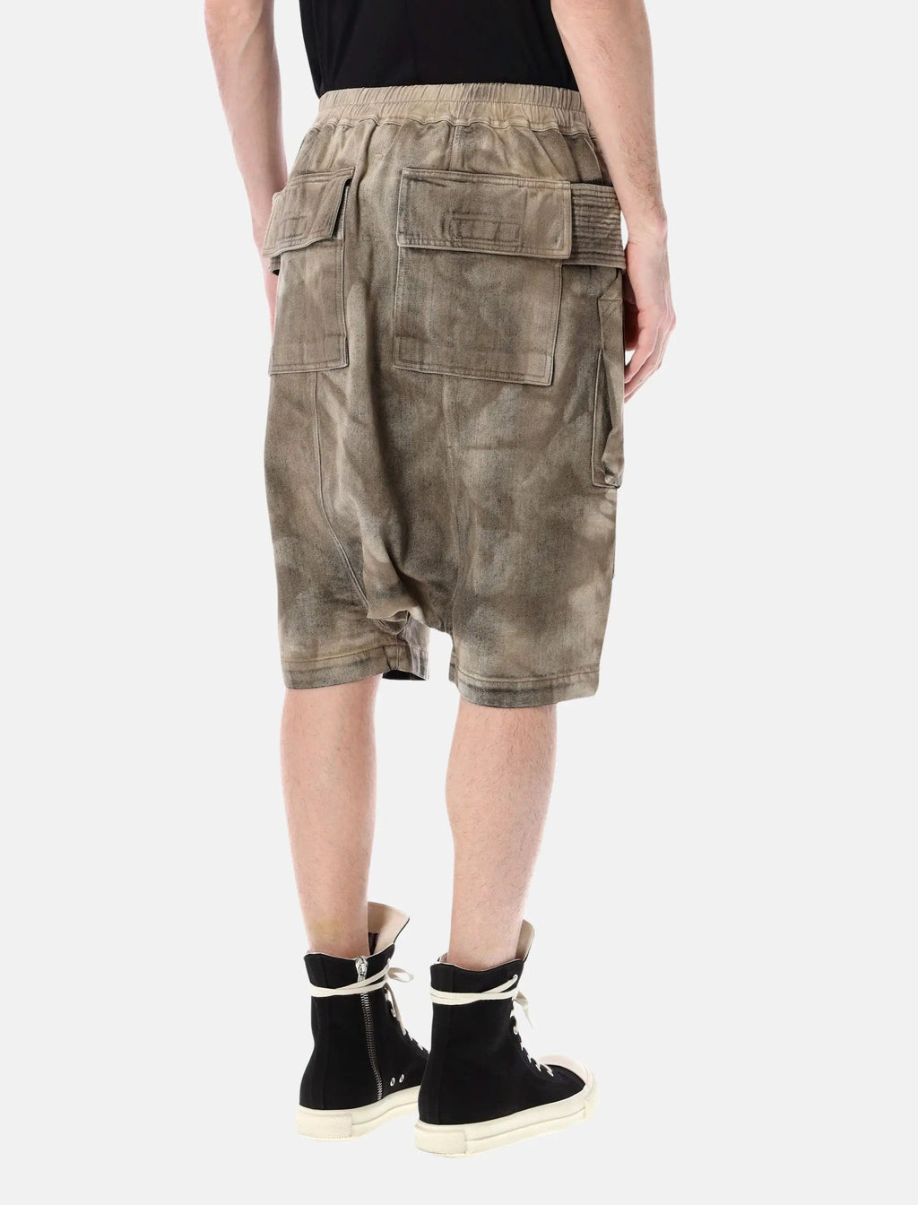 Creatch Cargo Shorts Rick owens – Гарантія оригінальності – вид ззаду